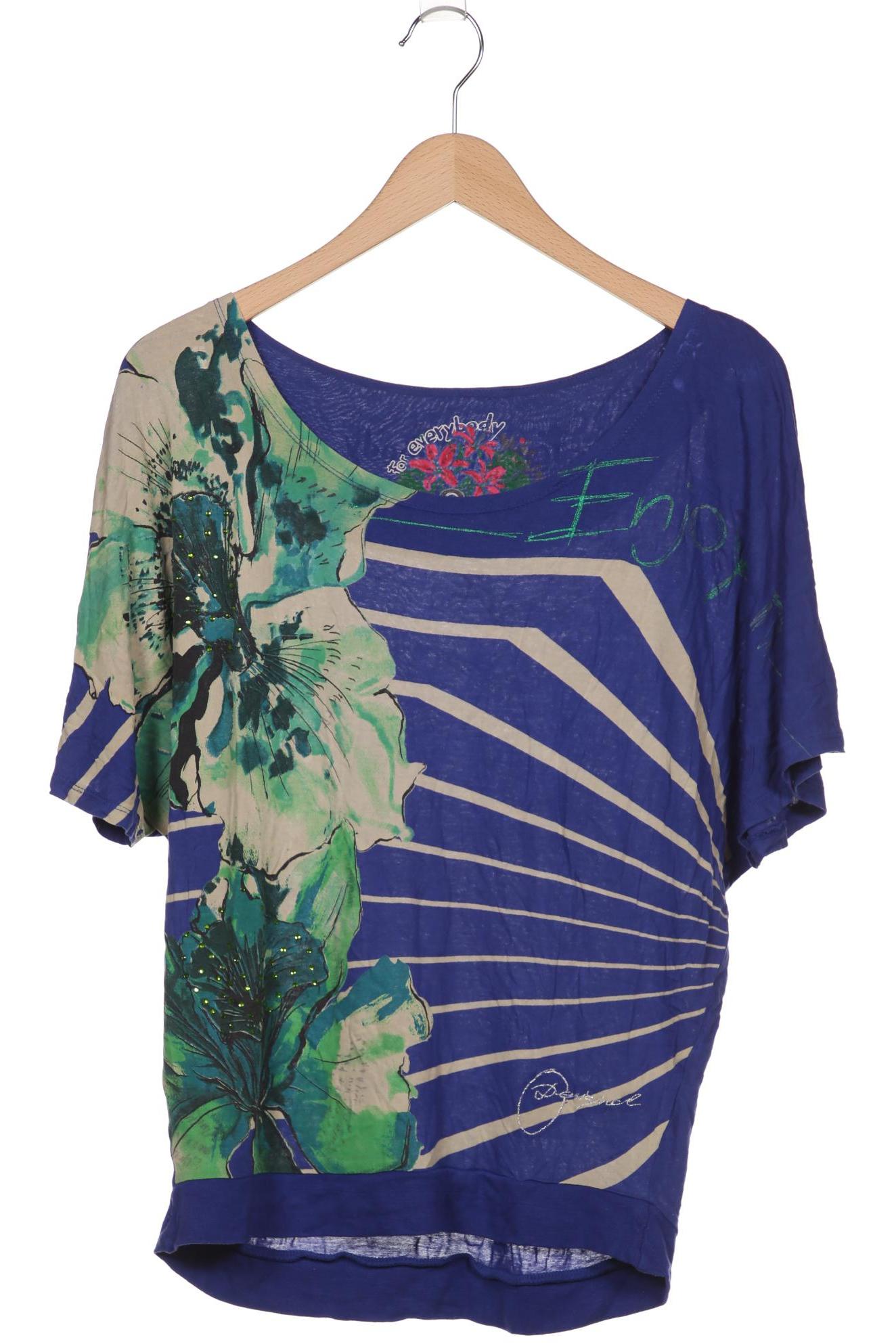 

Desigual Damen T-Shirt, marineblau