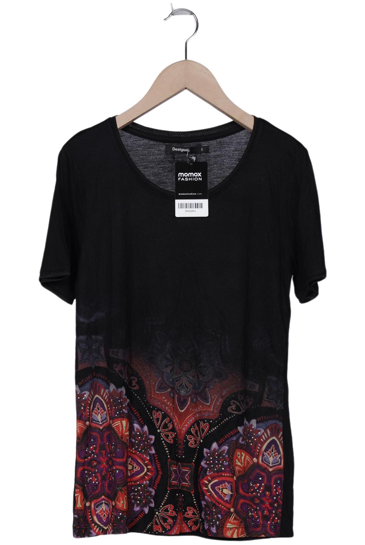 

Desigual Damen T-Shirt, schwarz, Gr. 36