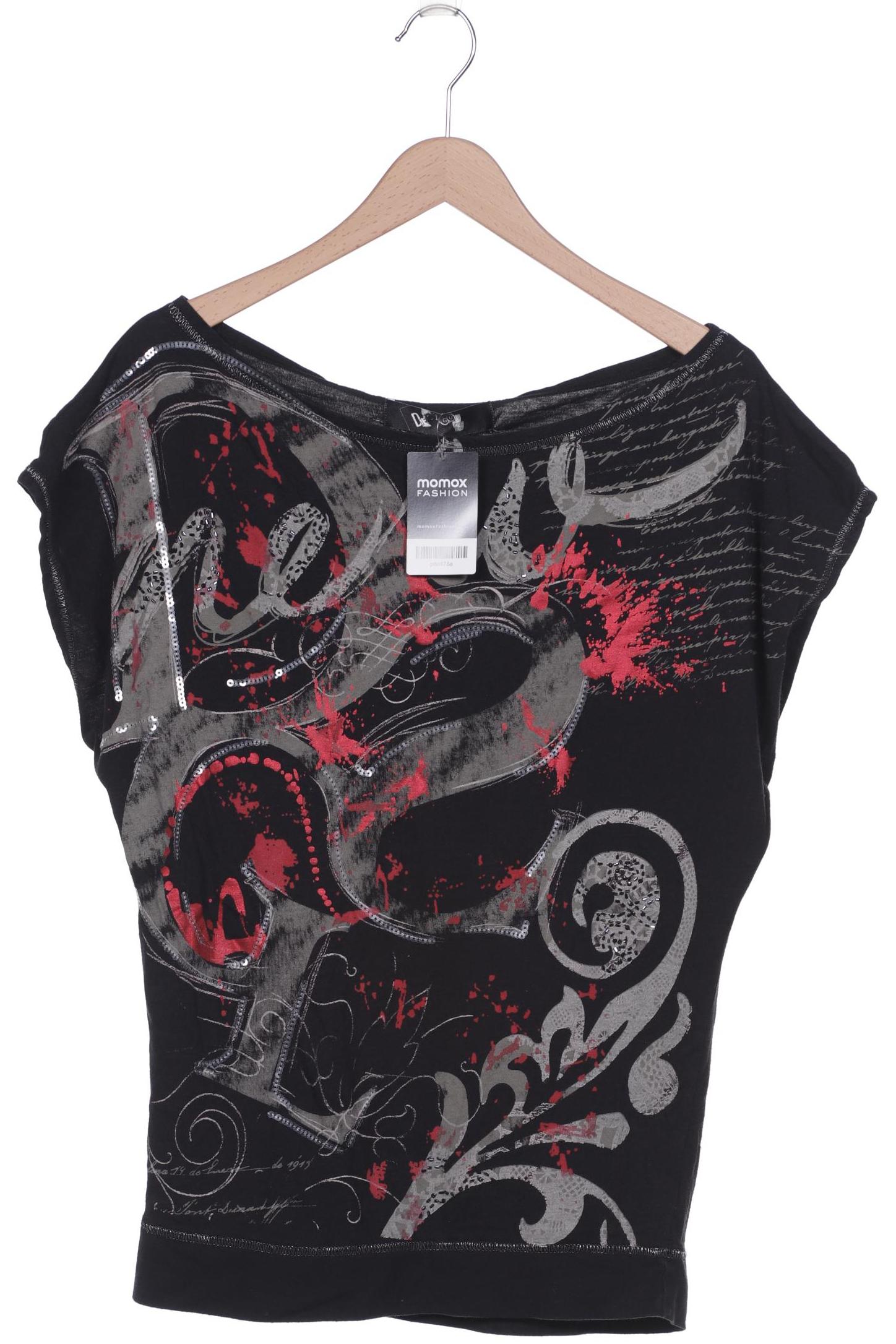 

Desigual Damen T-Shirt, schwarz, Gr. 42