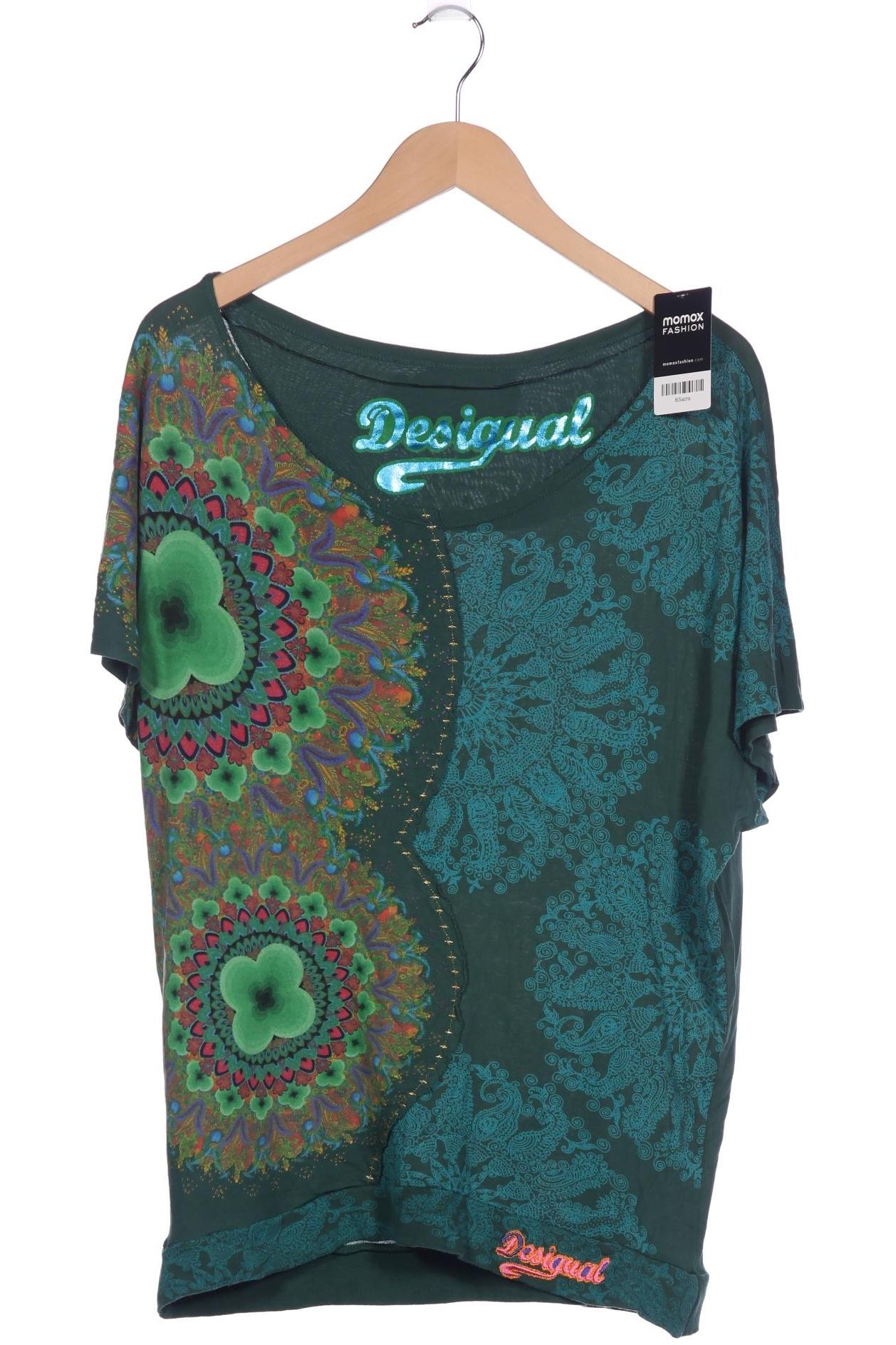 

Desigual Damen T-Shirt, grün, Gr. 42