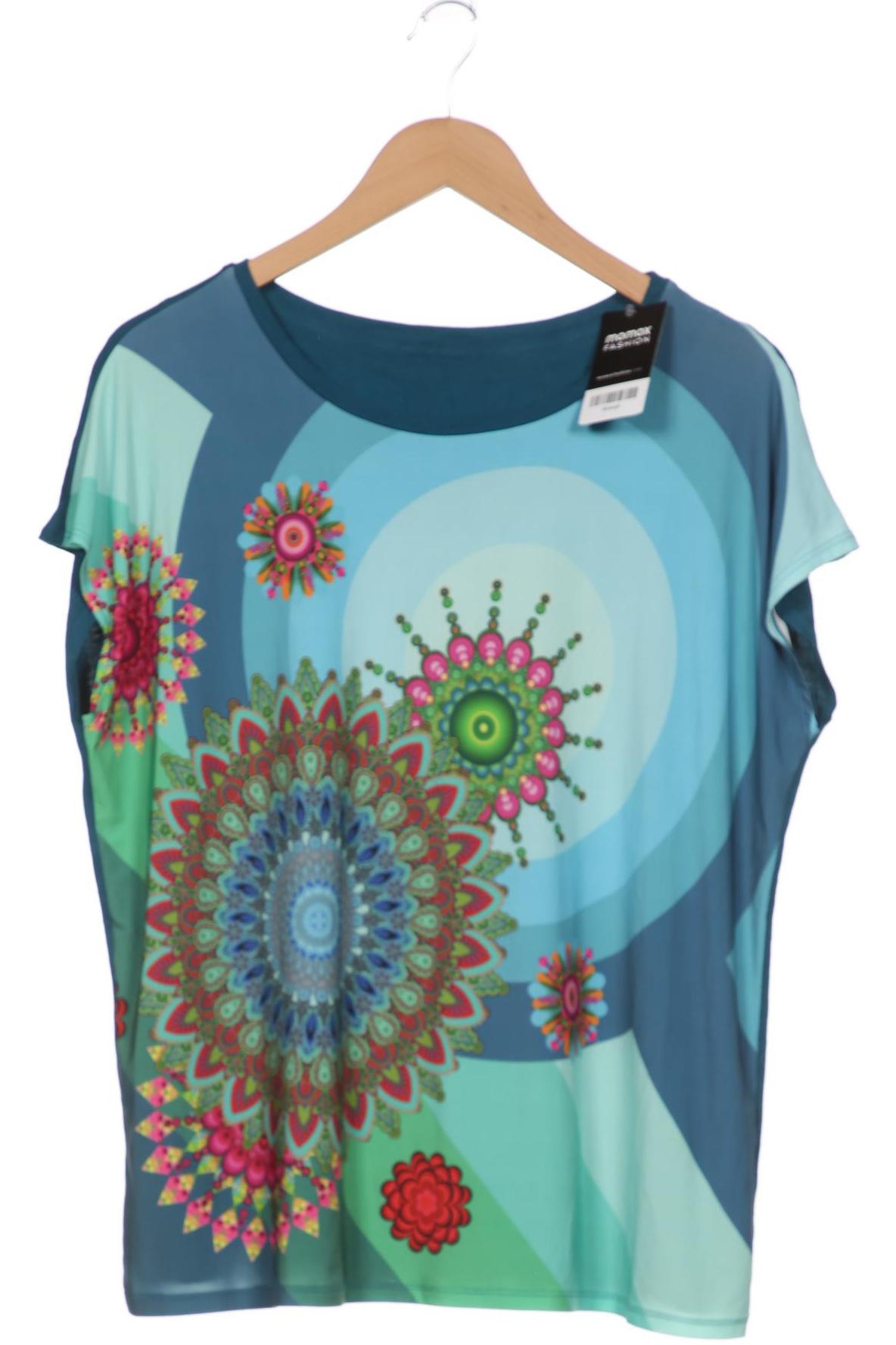 

Desigual Damen T-Shirt, blau