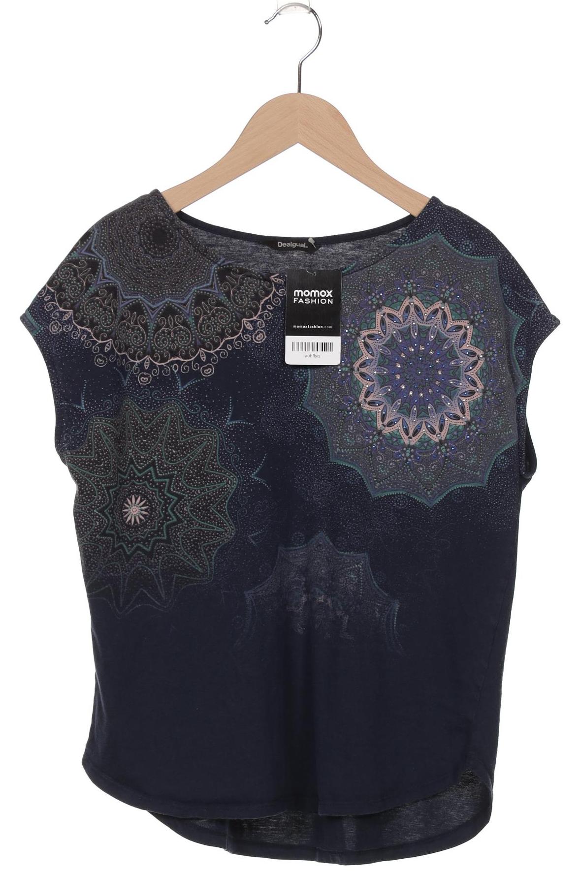 

Desigual Damen T-Shirt, marineblau, Gr. 38