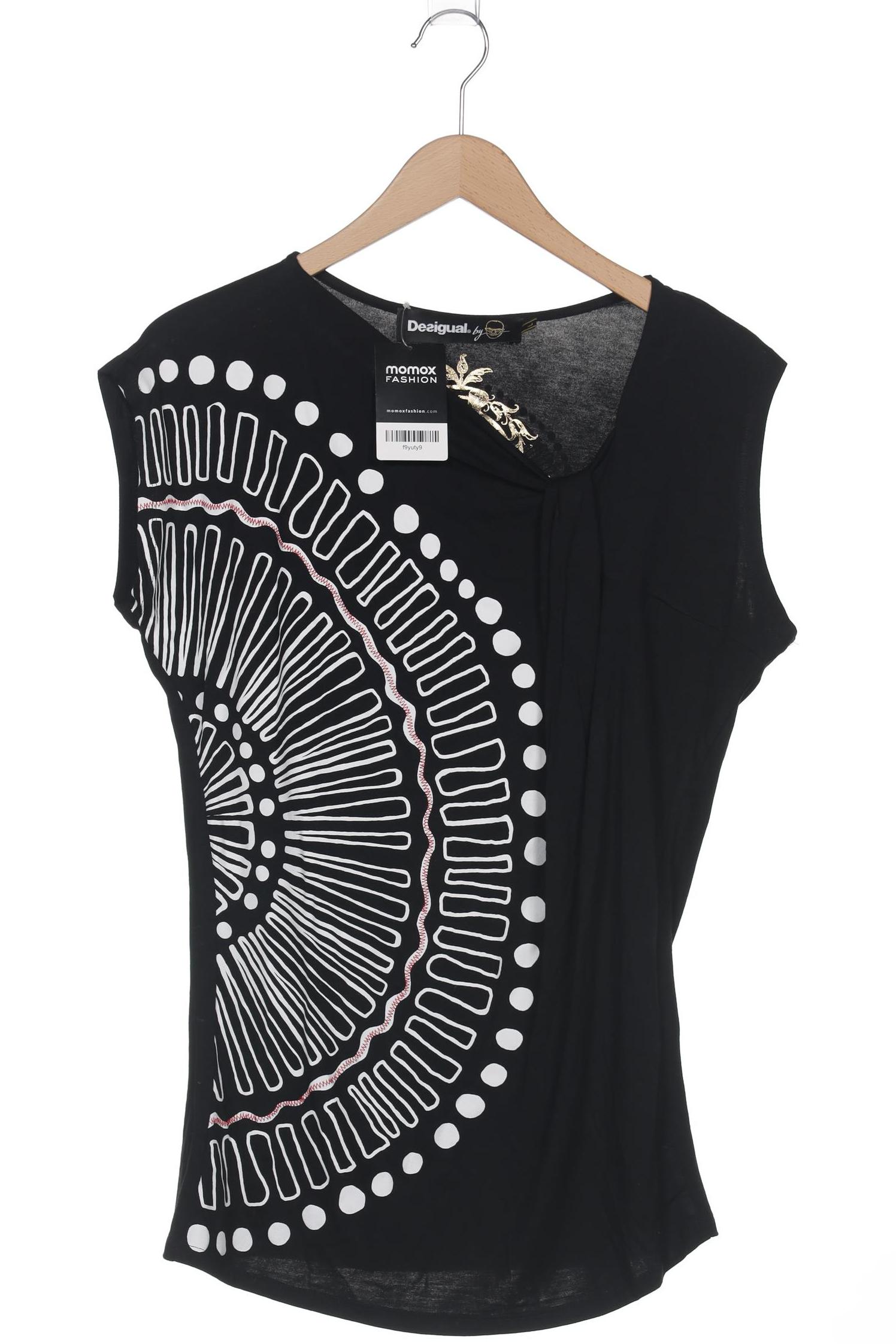 

Desigual Damen T-Shirt, schwarz, Gr. 42