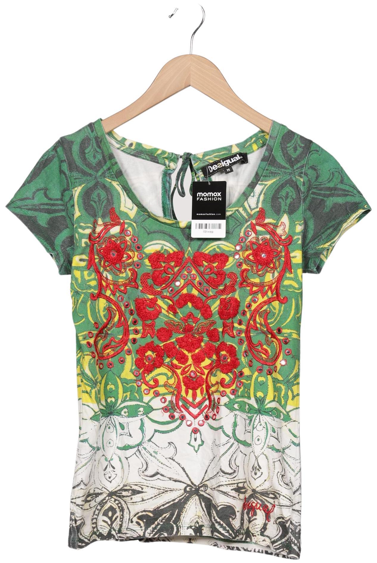 

Desigual Damen T-Shirt, mehrfarbig, Gr. 38