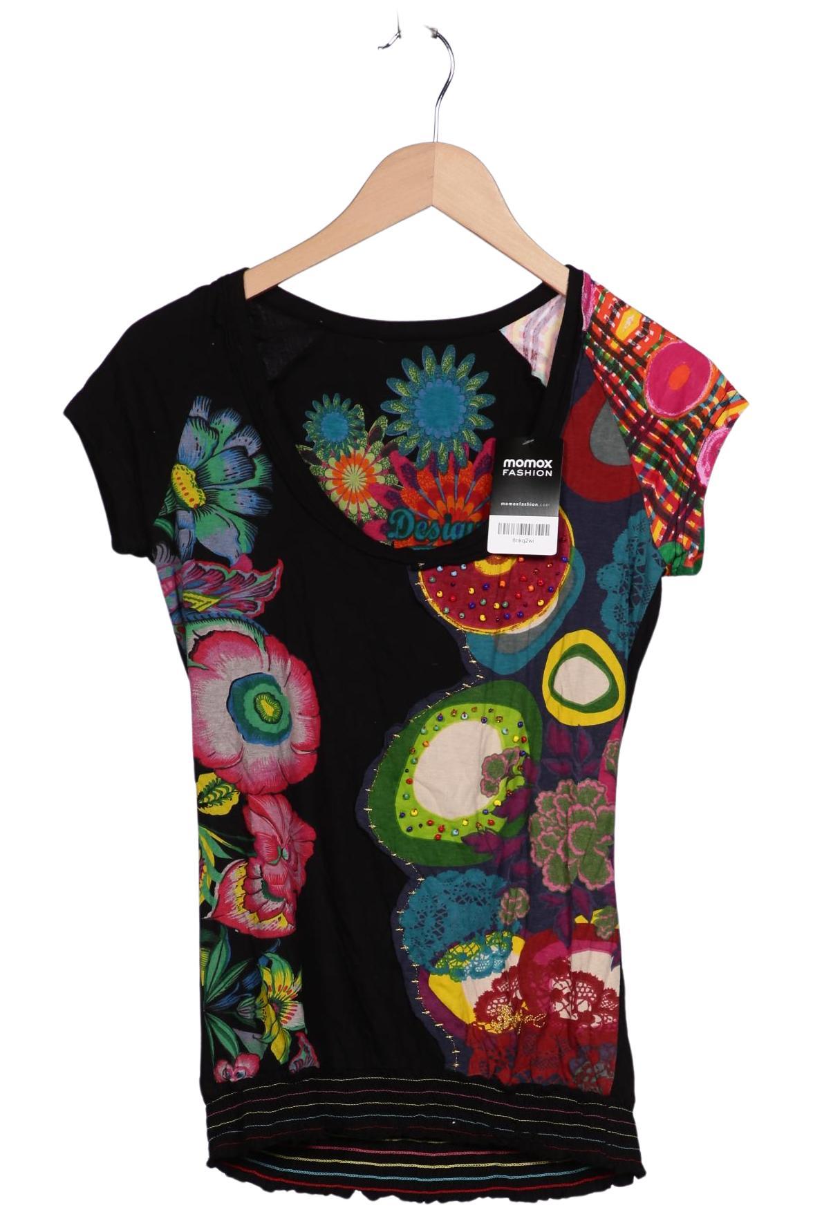 

Desigual Damen T-Shirt, mehrfarbig, Gr. 38