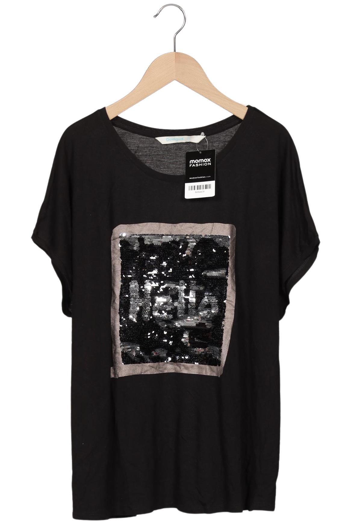 

Desigual Damen T-Shirt, schwarz, Gr. 46