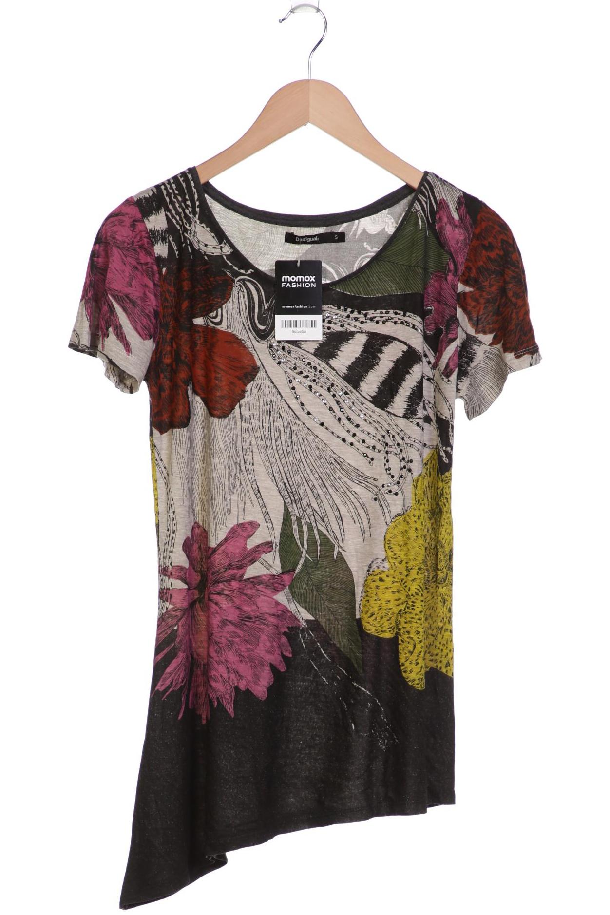 

Desigual Damen T-Shirt, grau, Gr. 36