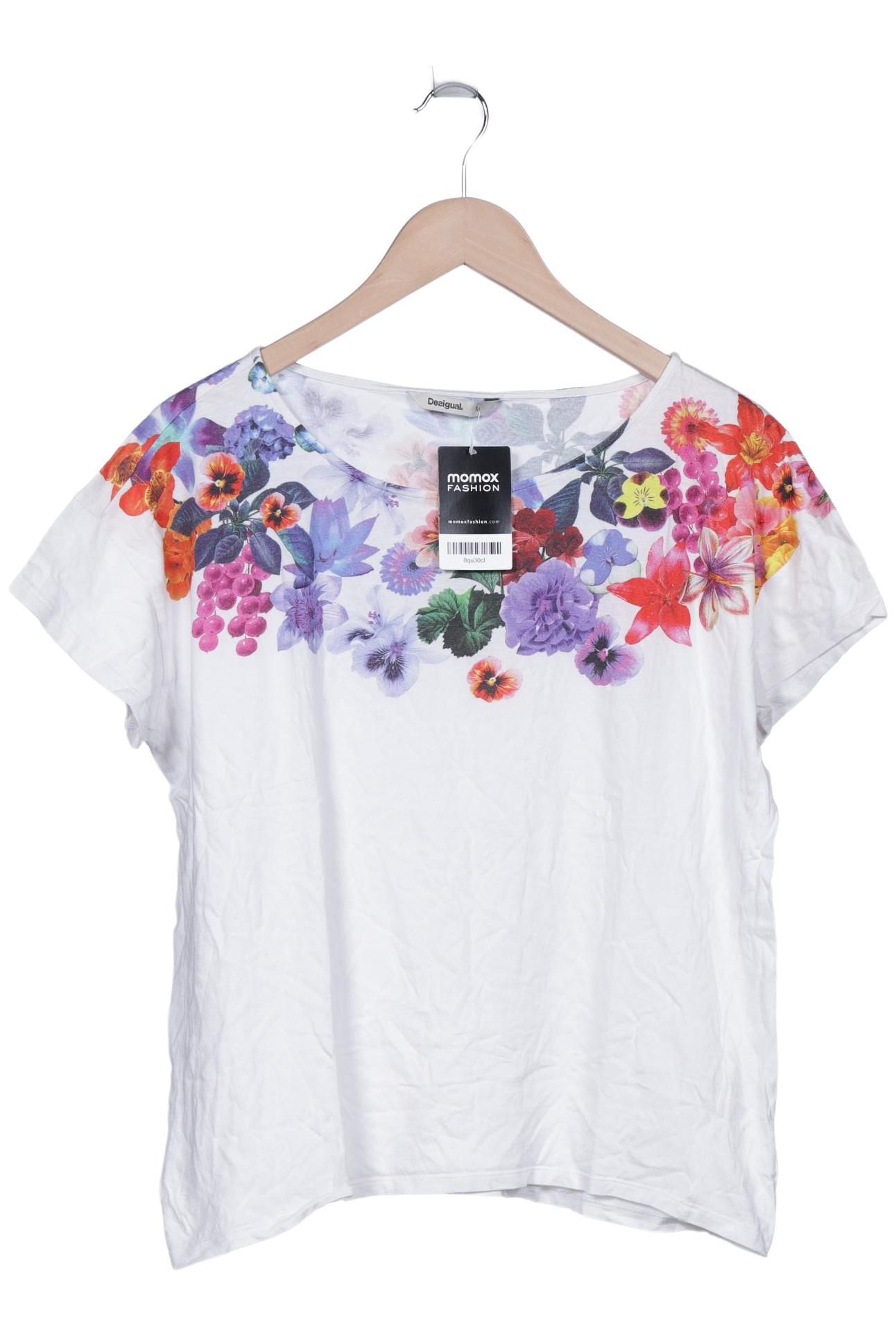 

Desigual Damen T-Shirt, weiß, Gr. 38