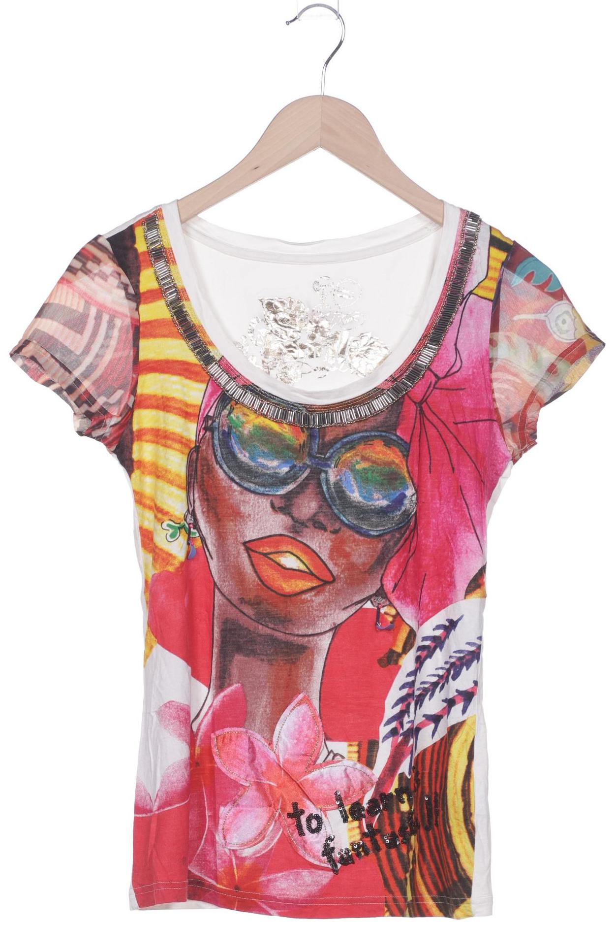

Desigual Damen T-Shirt, mehrfarbig, Gr. 36