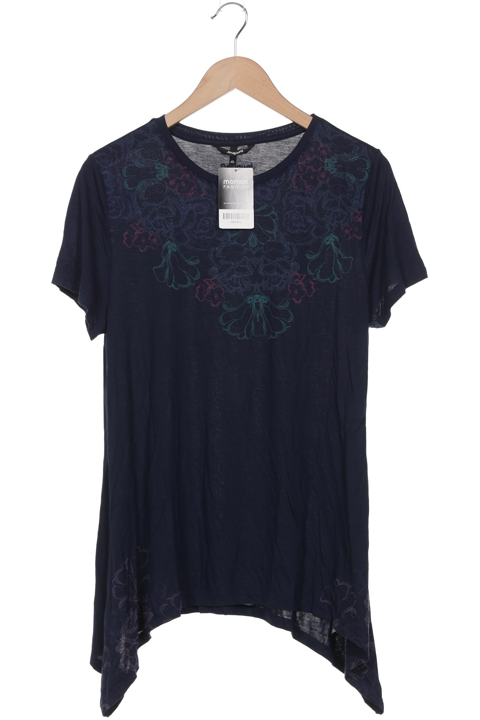 

Desigual Damen T-Shirt, marineblau, Gr. 44