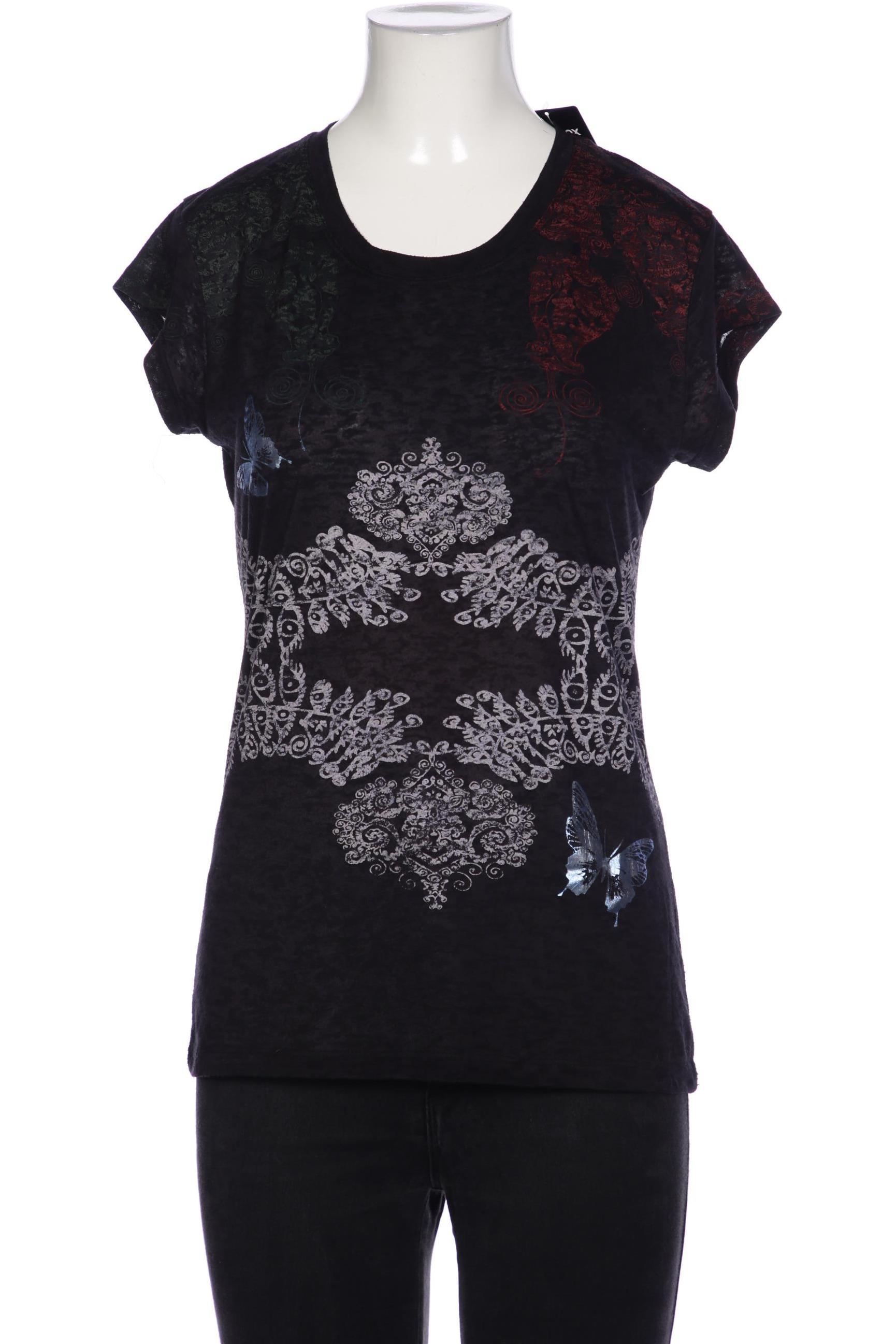

Desigual Damen T-Shirt, schwarz