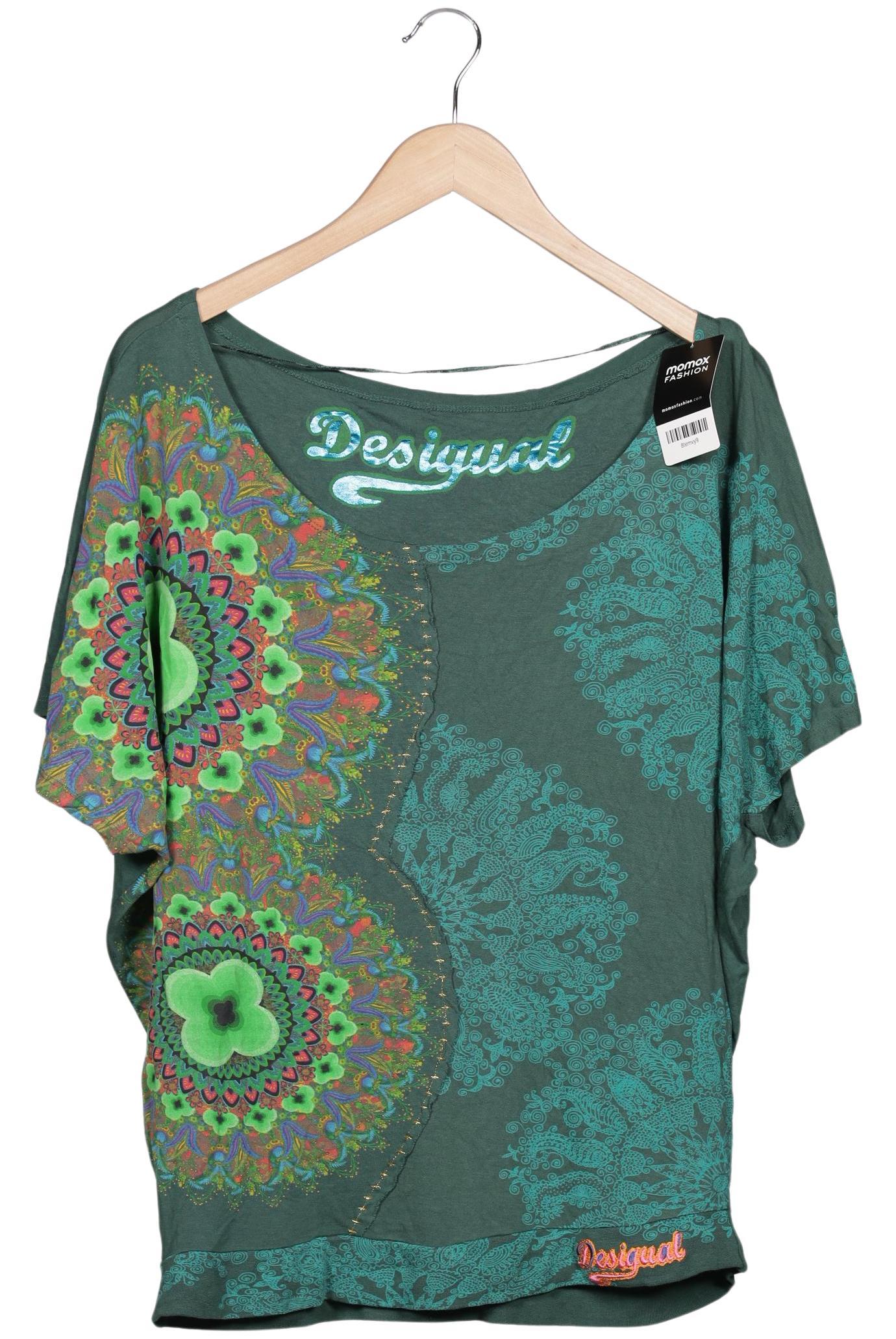 

Desigual Damen T-Shirt, grün, Gr. 42