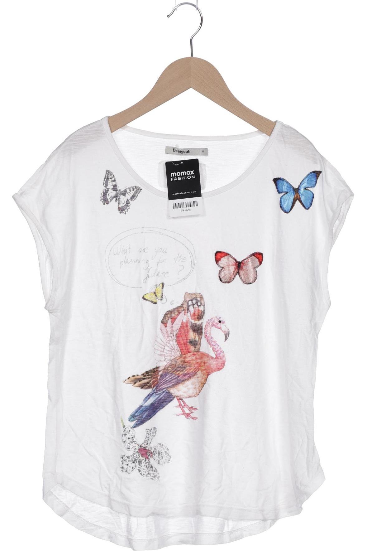 

Desigual Damen T-Shirt, weiß