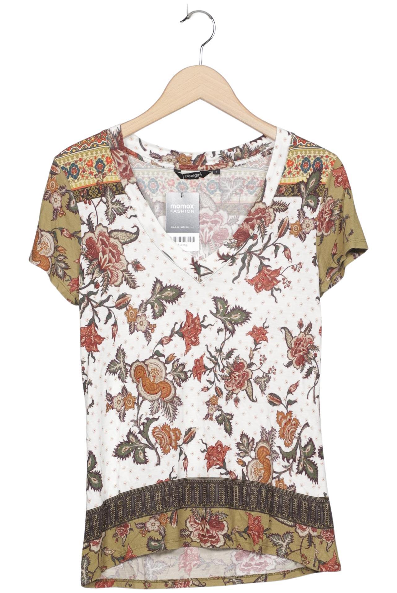 

Desigual Damen T-Shirt, mehrfarbig, Gr. 36