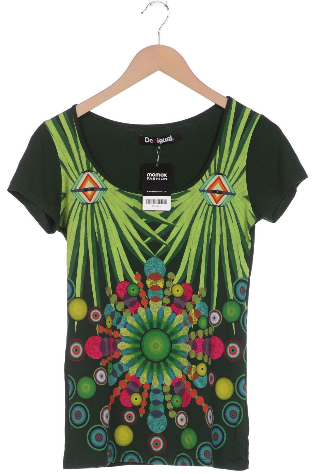 

Desigual Damen T-Shirt, grün, Gr. 38