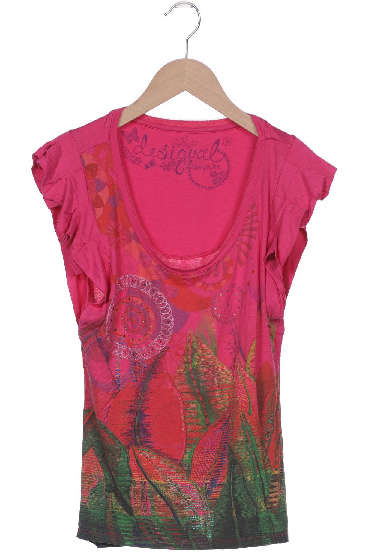 

Desigual Damen T-Shirt, pink