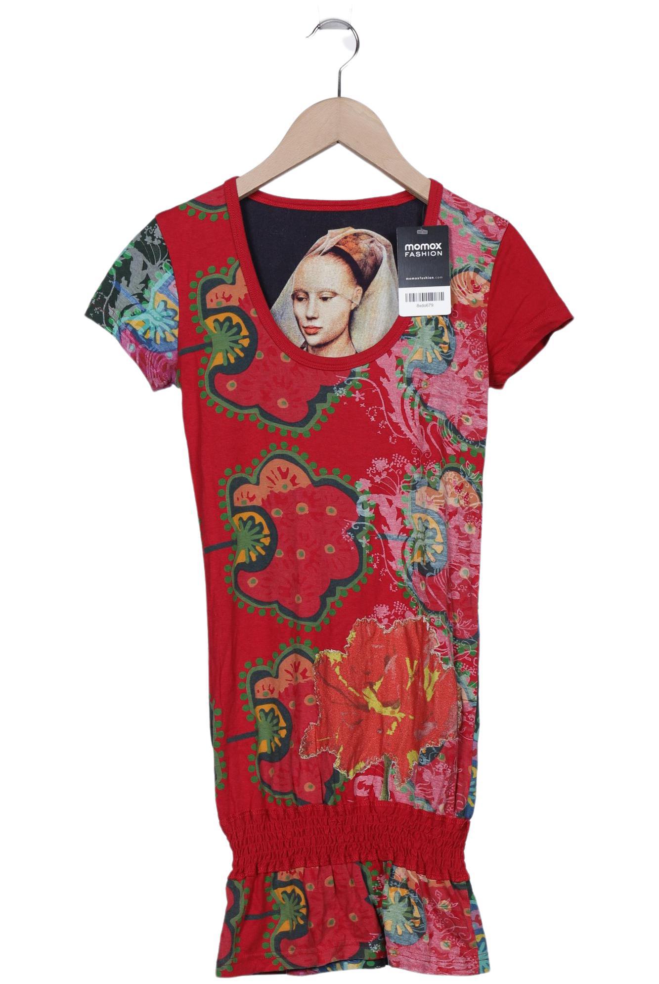 

Desigual Damen T-Shirt, rot, Gr. 34