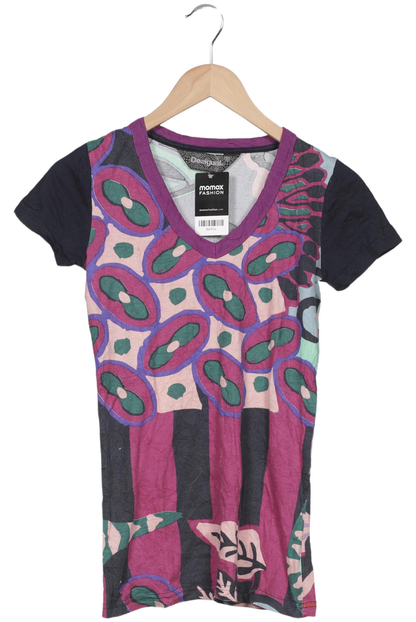 

Desigual Damen T-Shirt, mehrfarbig, Gr. 36