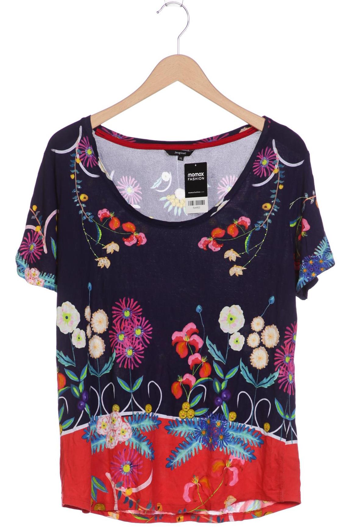 

Desigual Damen T-Shirt, marineblau