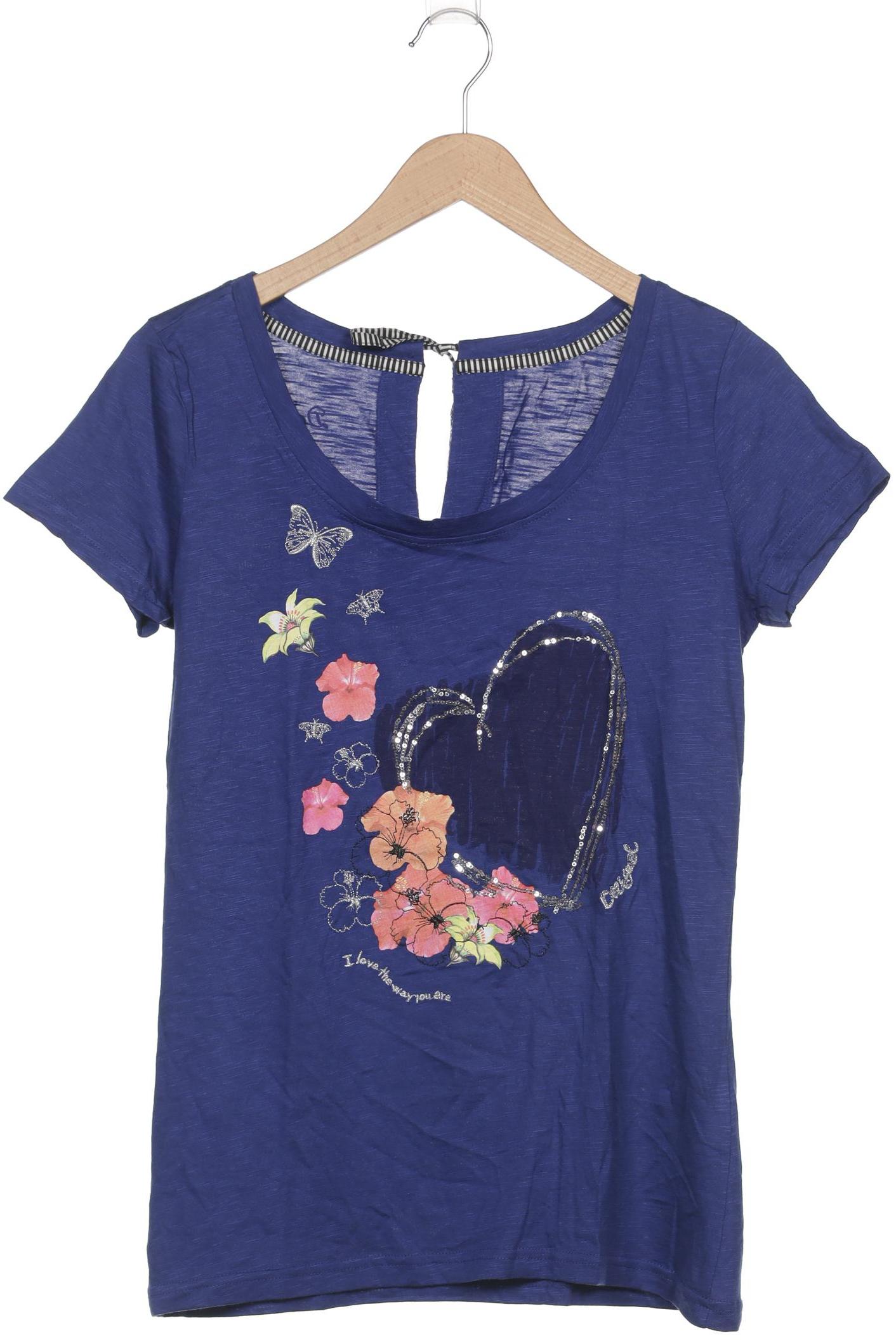 

Desigual Damen T-Shirt, marineblau, Gr. 42