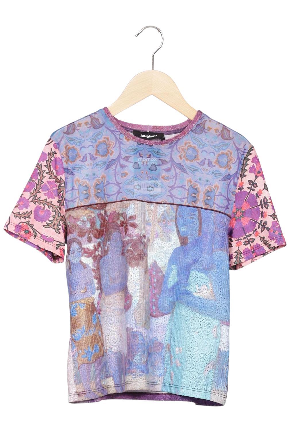 

Desigual Damen T-Shirt, flieder, Gr. 38