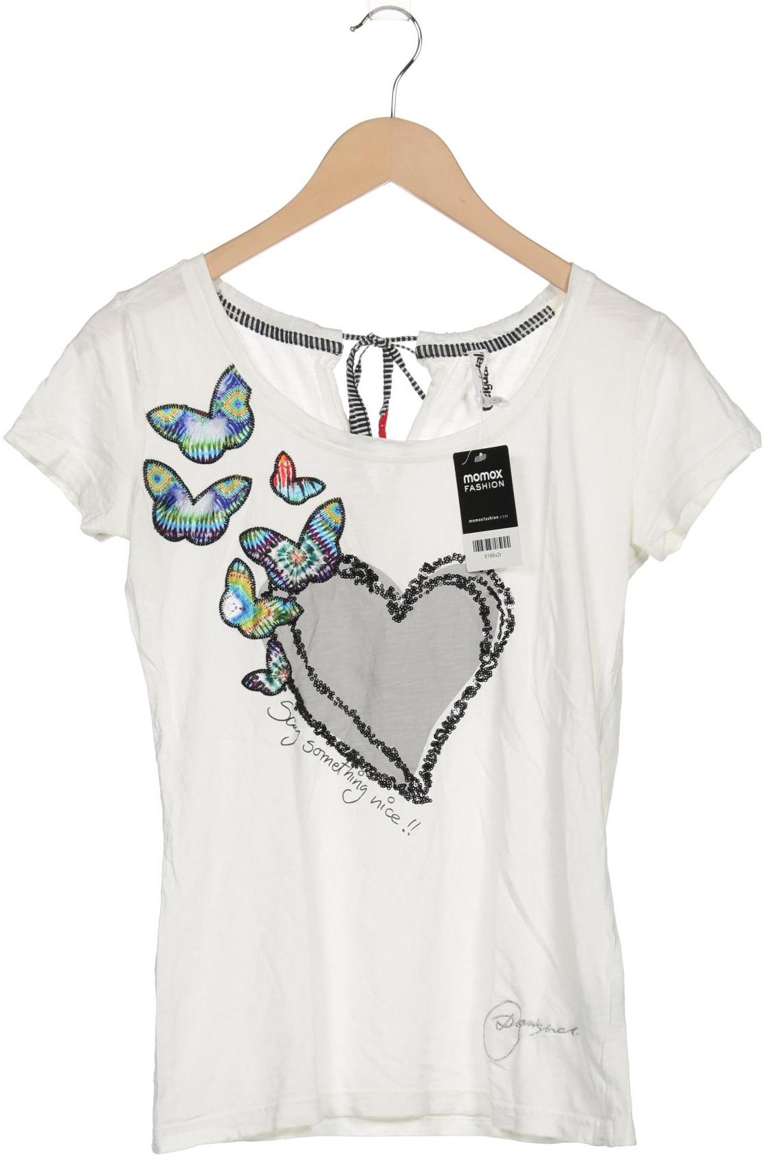 

Desigual Damen T-Shirt, weiß