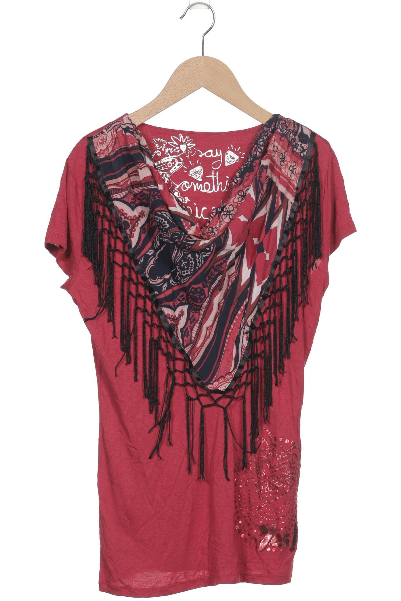

Desigual Damen T-Shirt, pink, Gr. 42
