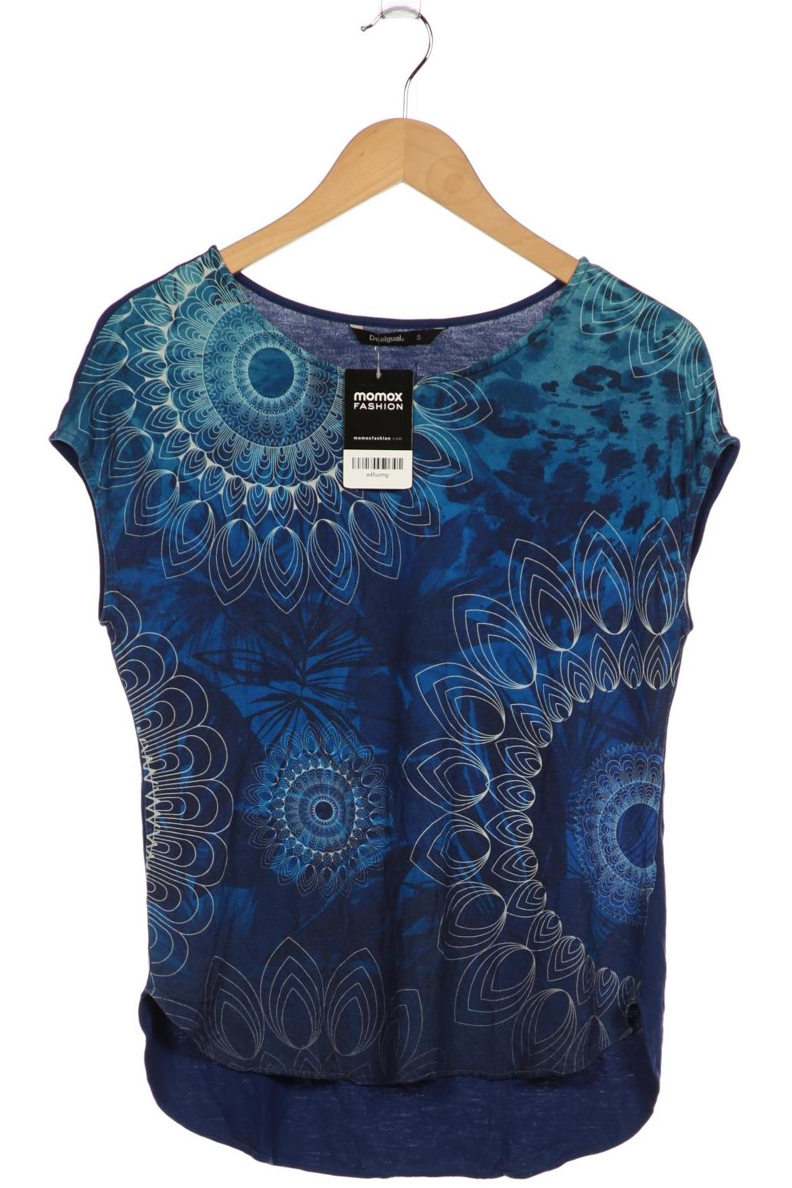 

Desigual Damen T-Shirt, blau, Gr. 36
