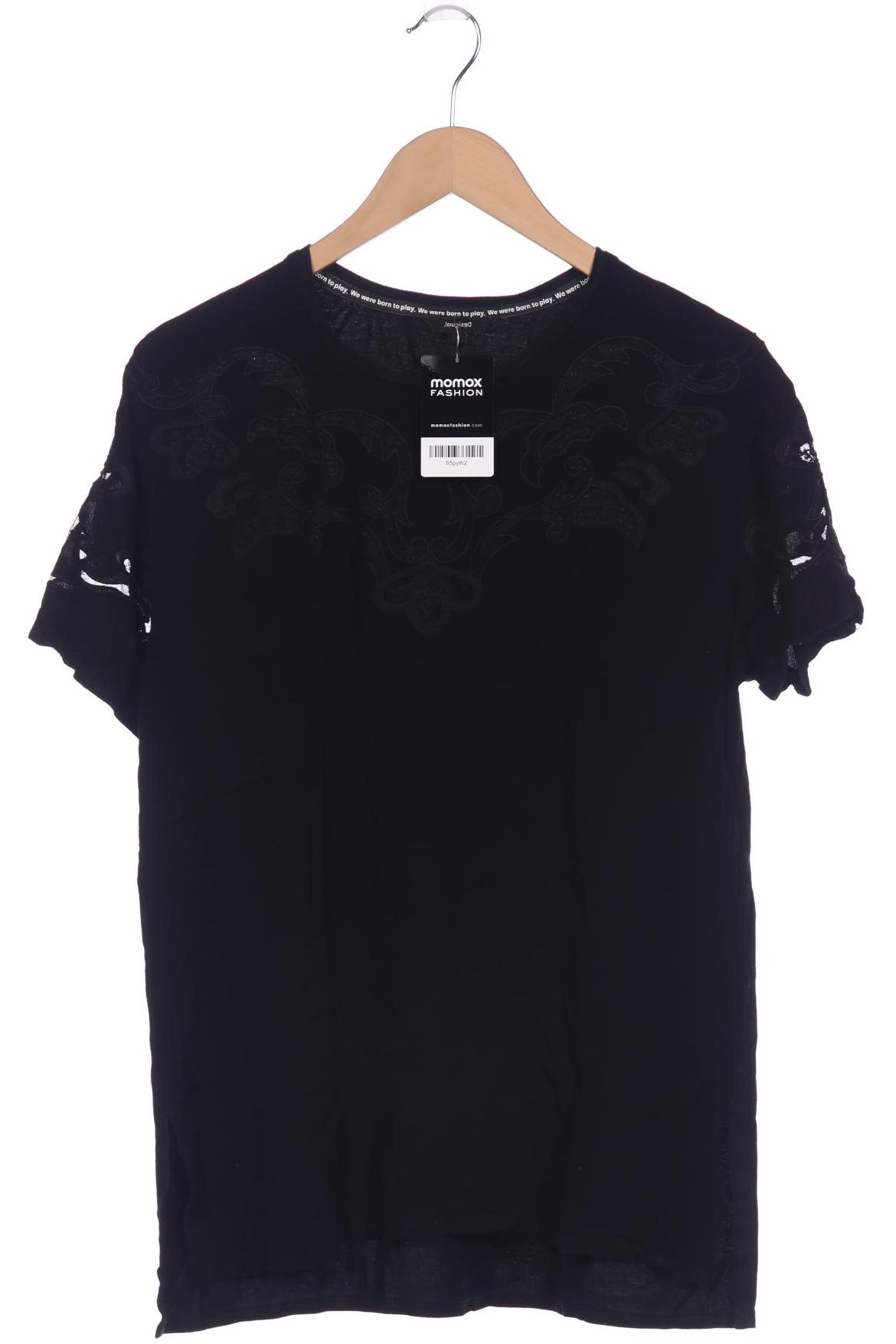 

Desigual Damen T-Shirt, schwarz, Gr. 42