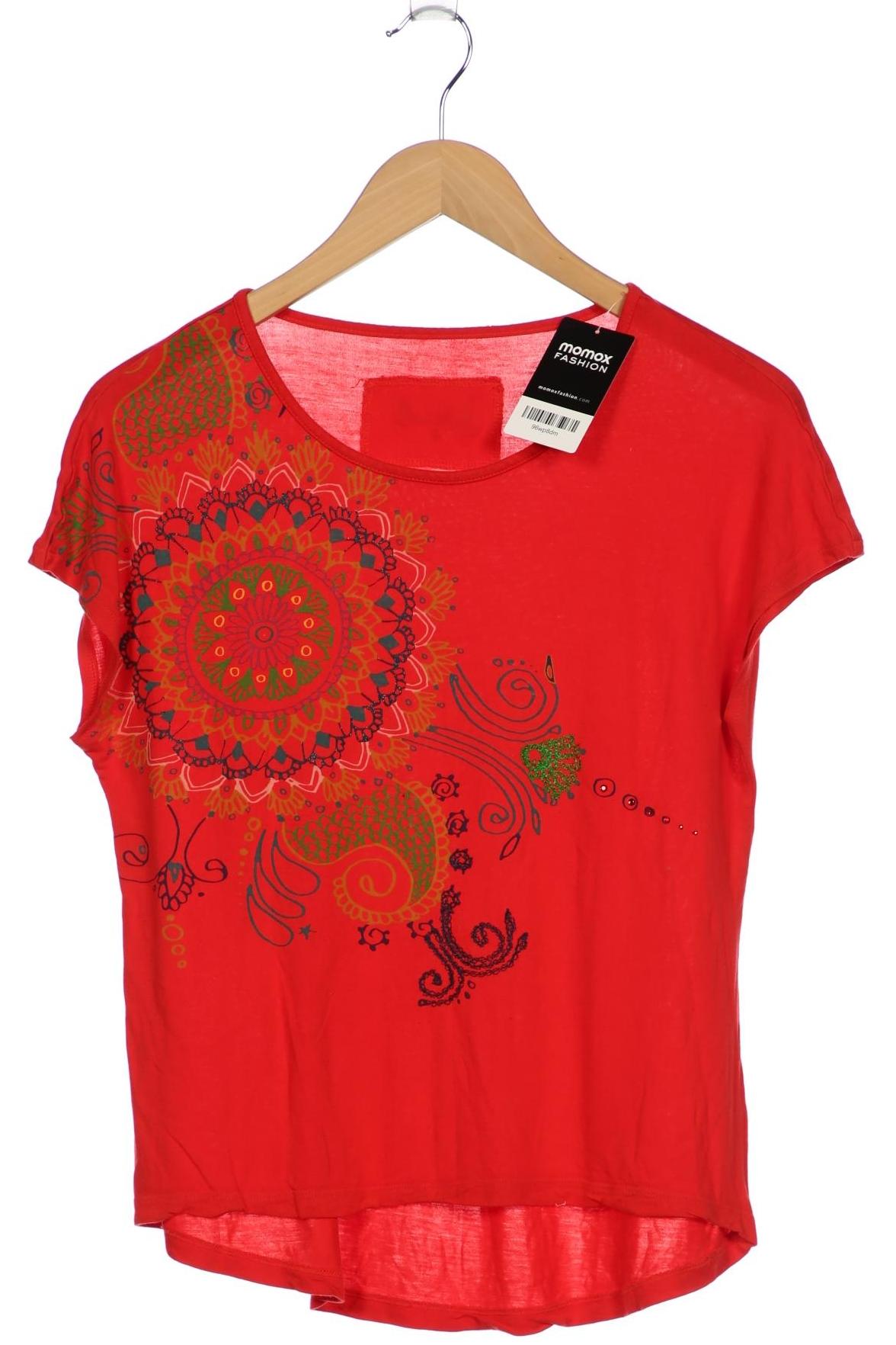 

Desigual Damen T-Shirt, rot, Gr. 38