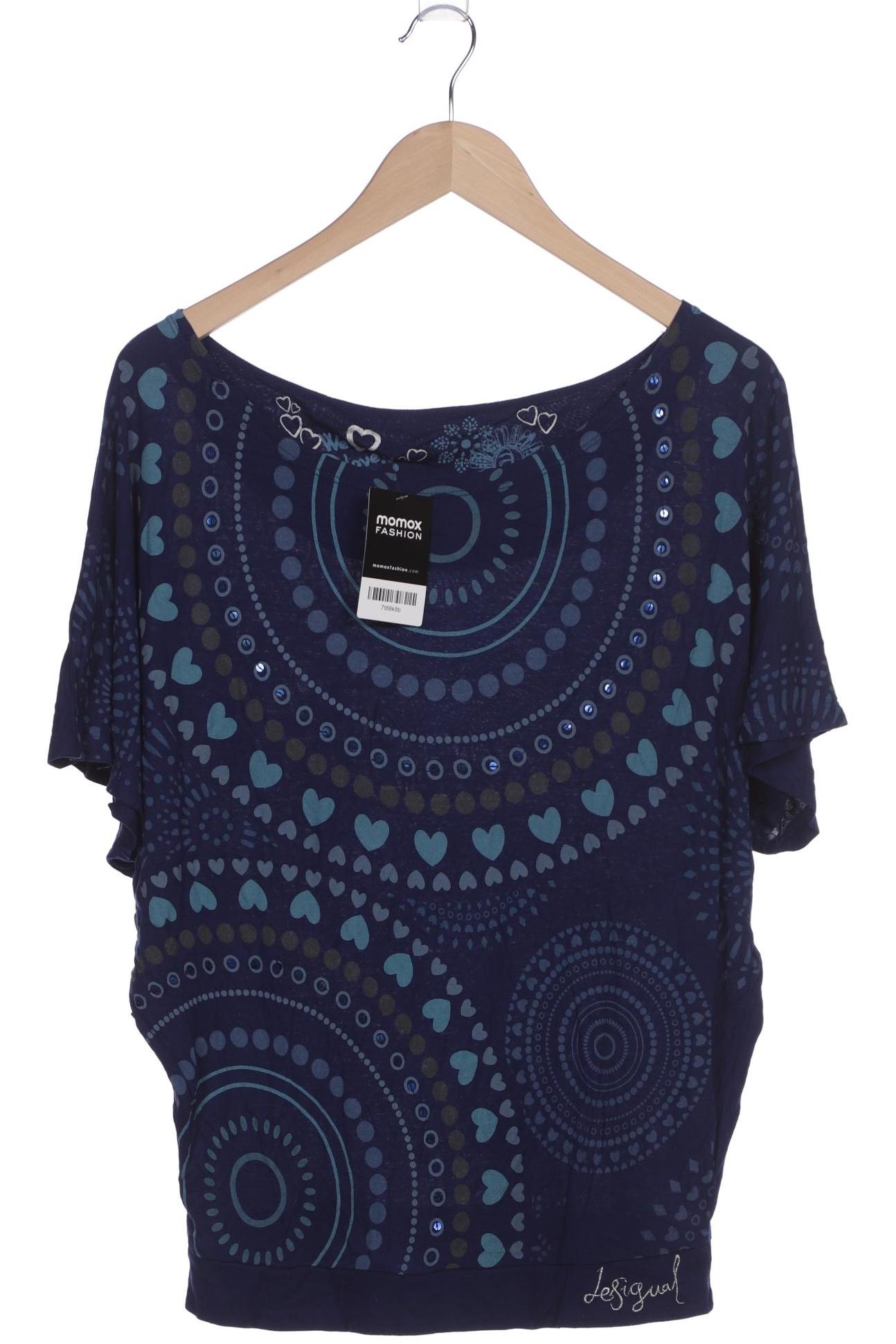 

Desigual Damen T-Shirt, marineblau, Gr. 38
