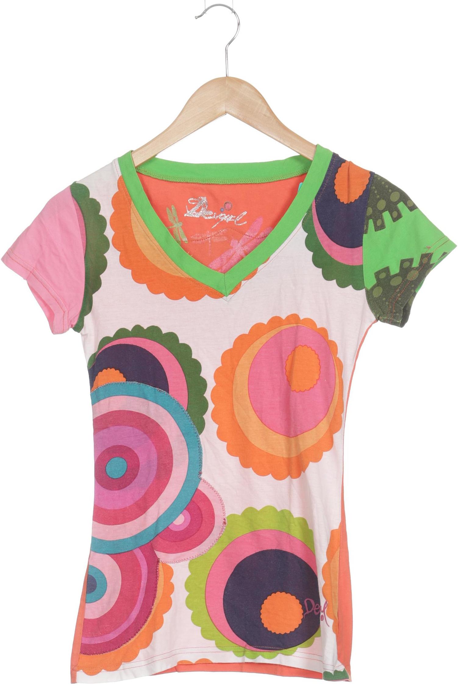 

Desigual Damen T-Shirt, pink, Gr. 34