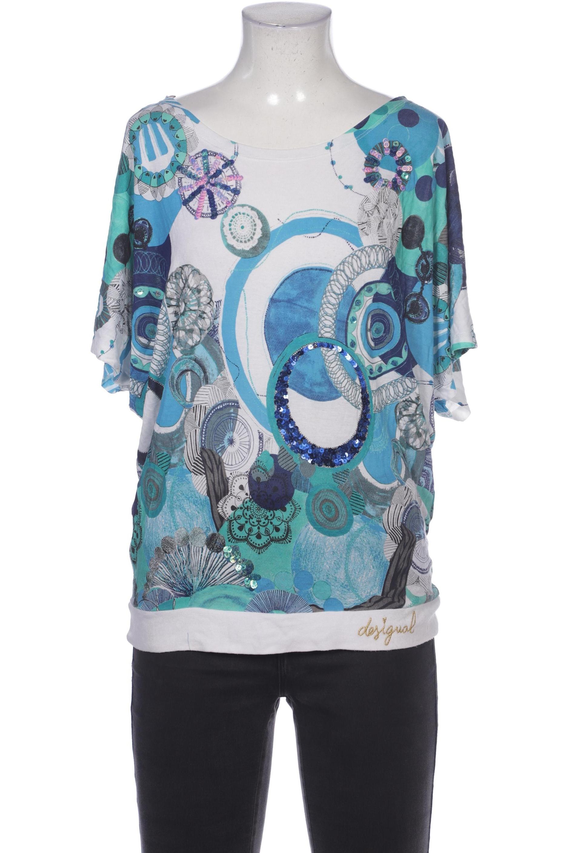 

Desigual Damen T-Shirt, mehrfarbig, Gr. 36