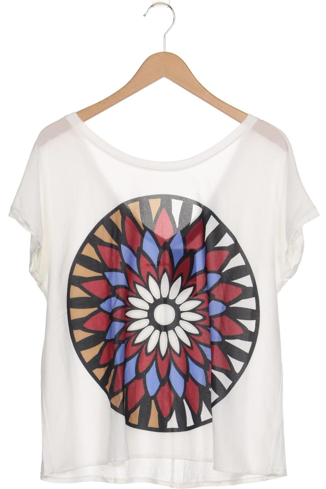 

Desigual Damen T-Shirt, weiß, Gr. 46