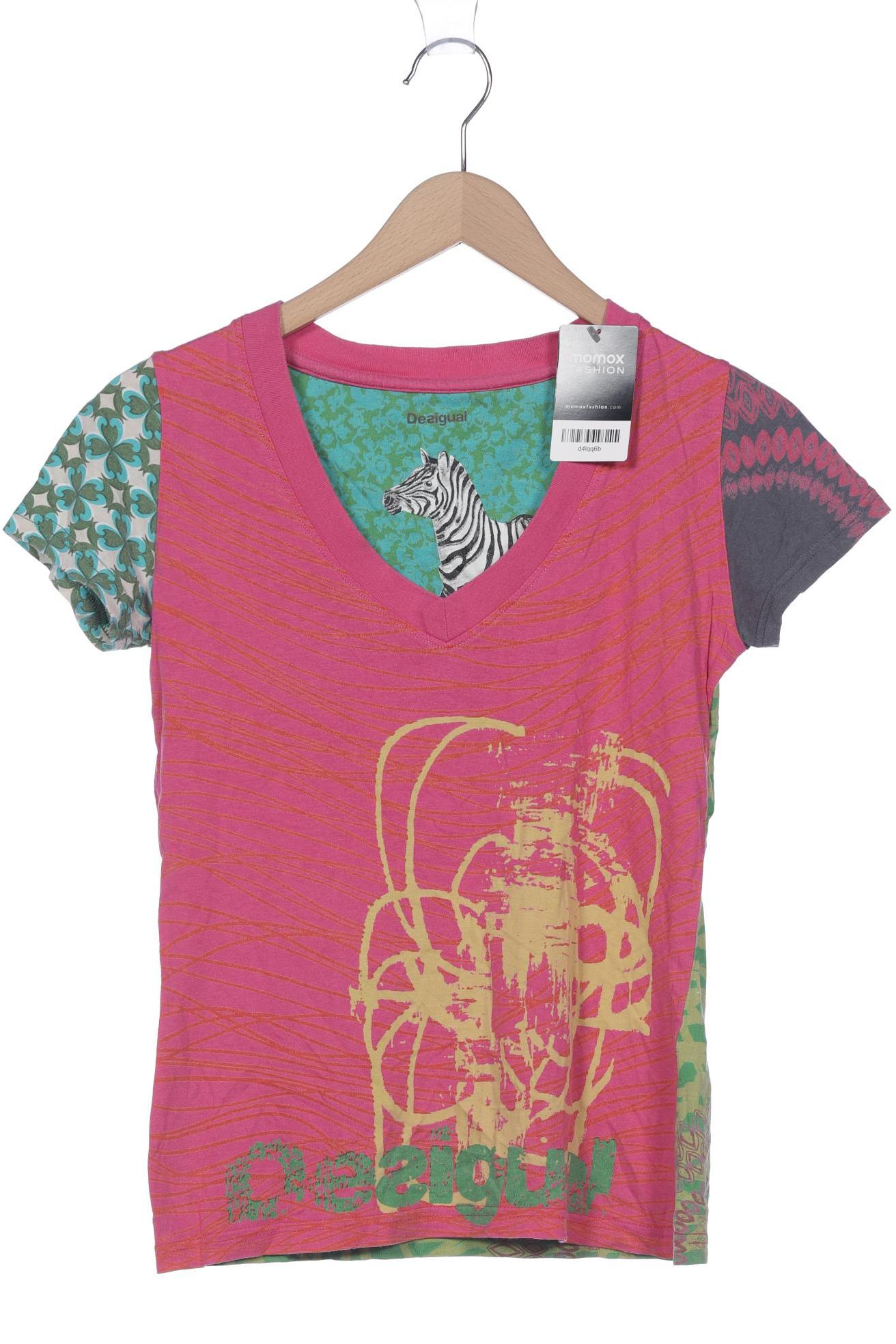 

Desigual Damen T-Shirt, mehrfarbig, Gr. 42