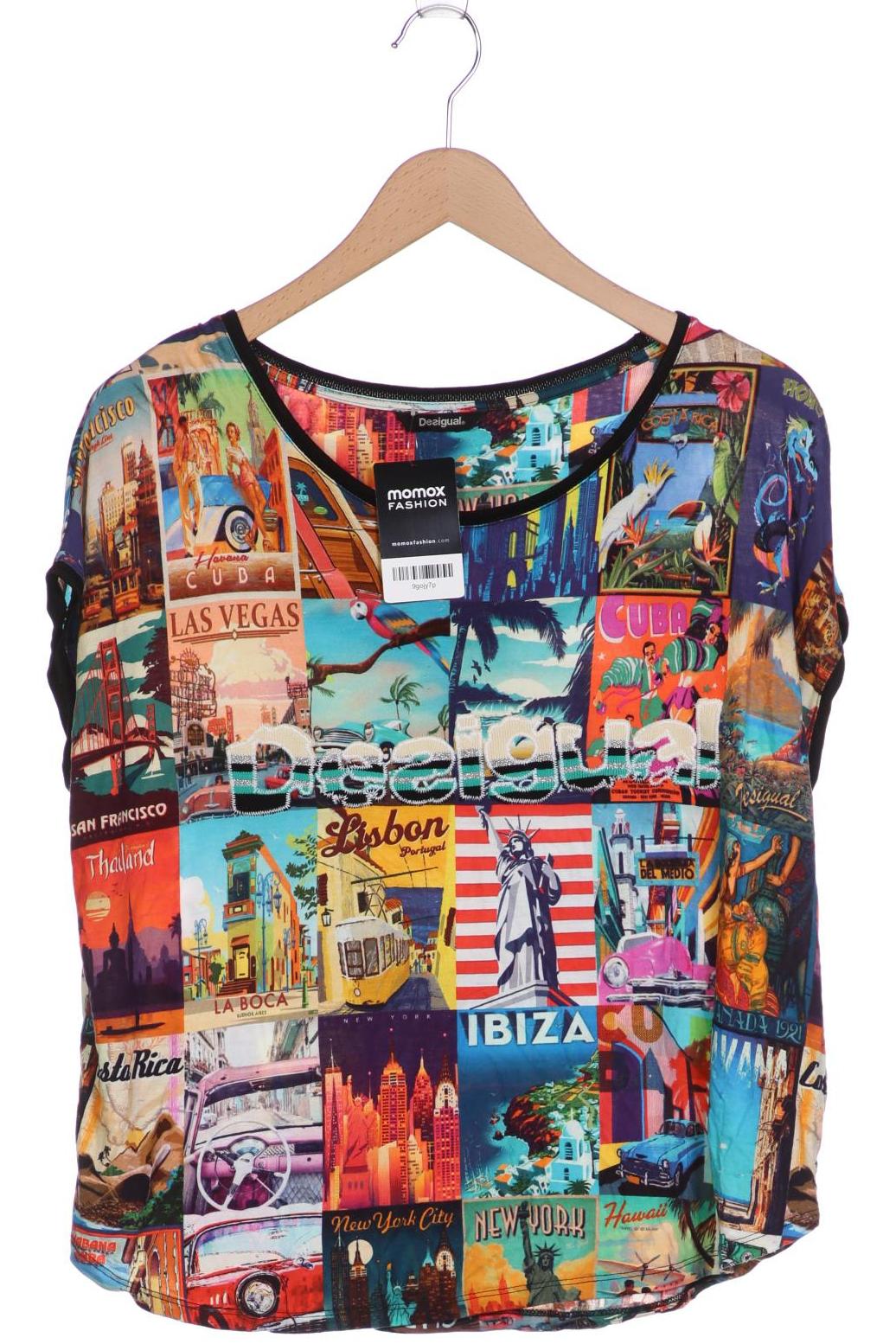 

Desigual Damen T-Shirt, mehrfarbig