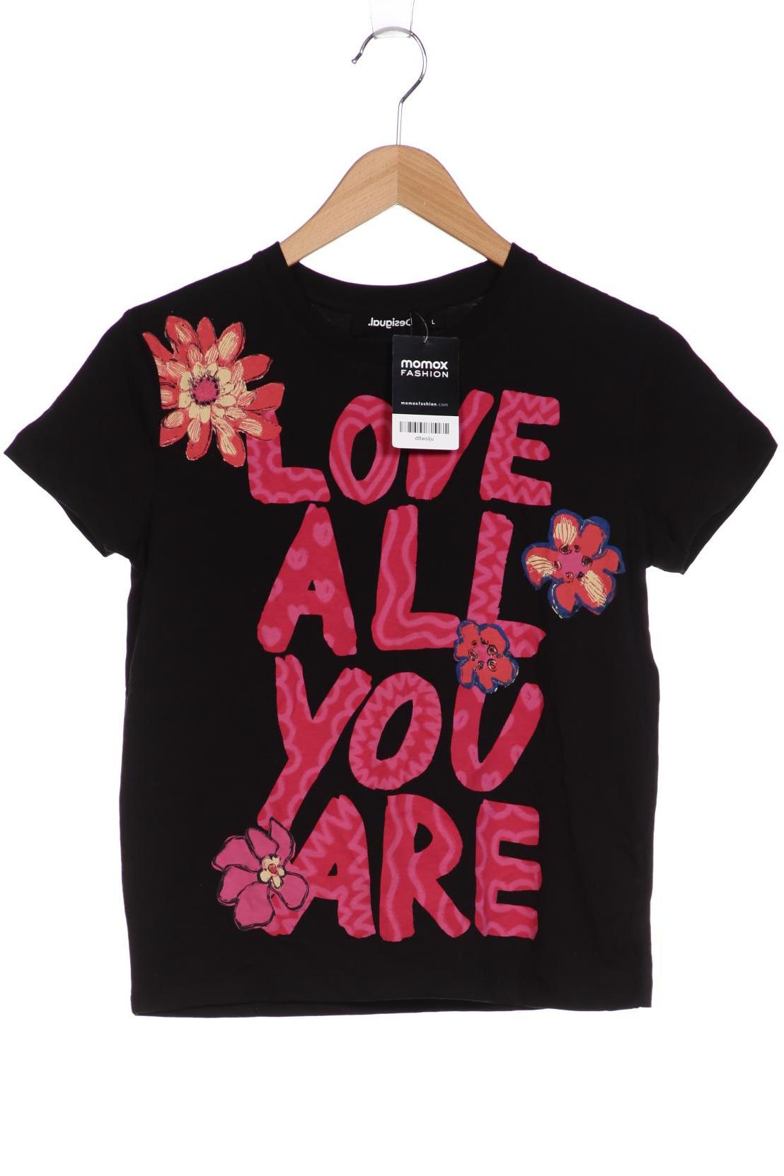 

Desigual Damen T-Shirt, schwarz, Gr. 42