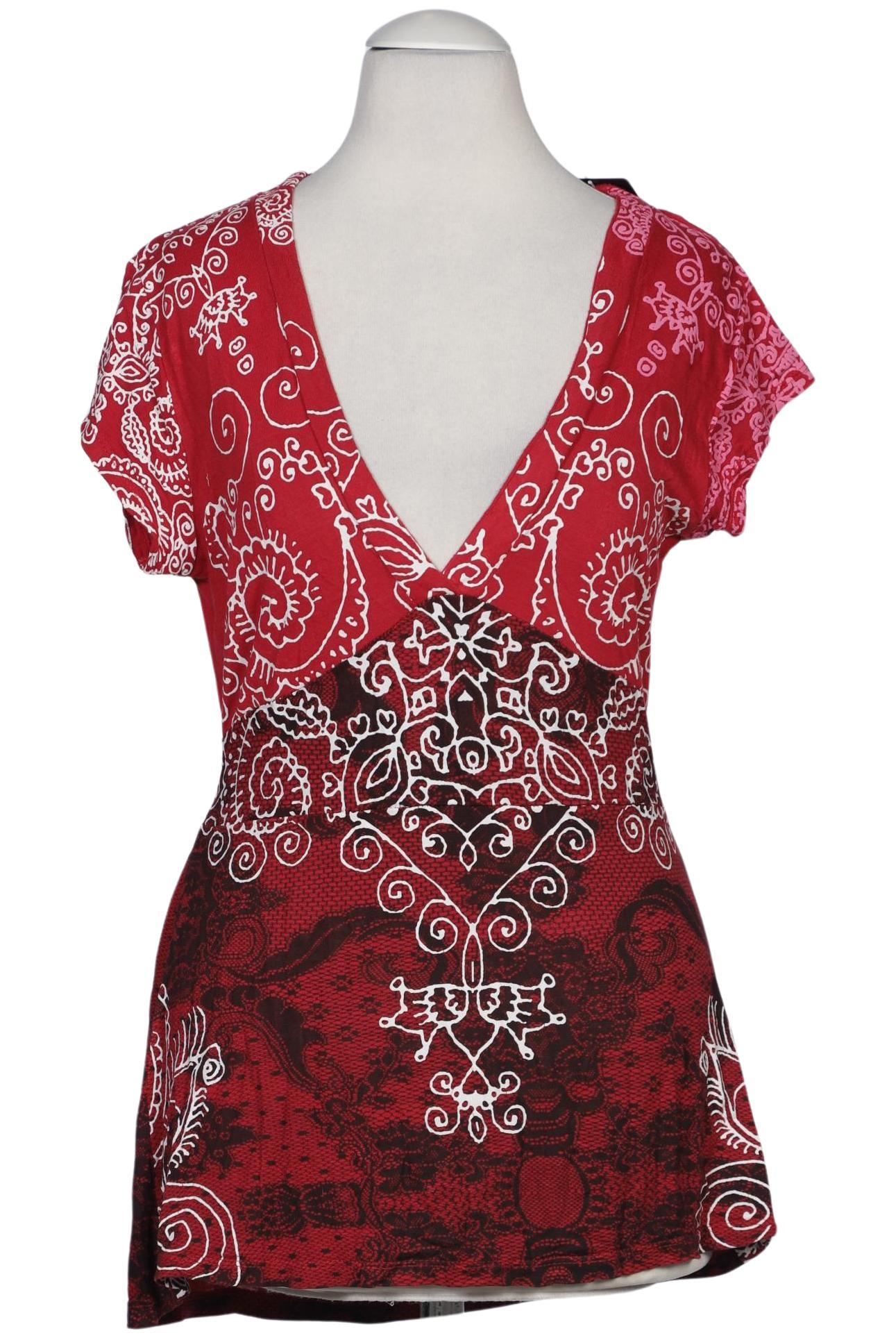 

Desigual Damen T-Shirt, rot, Gr. 36
