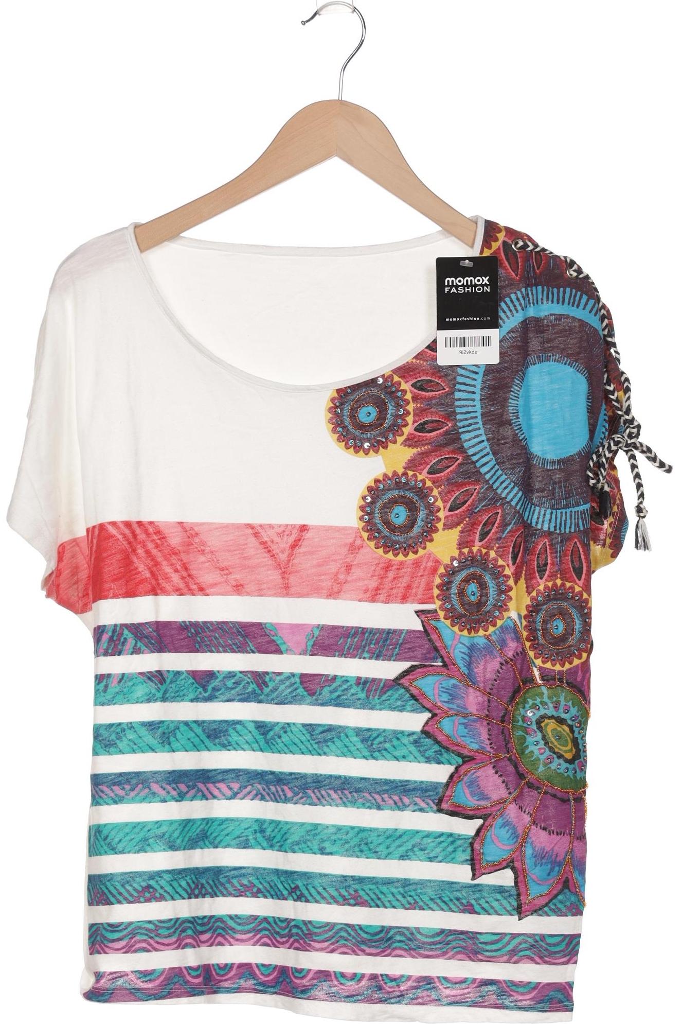 

Desigual Damen T-Shirt, mehrfarbig, Gr. 42