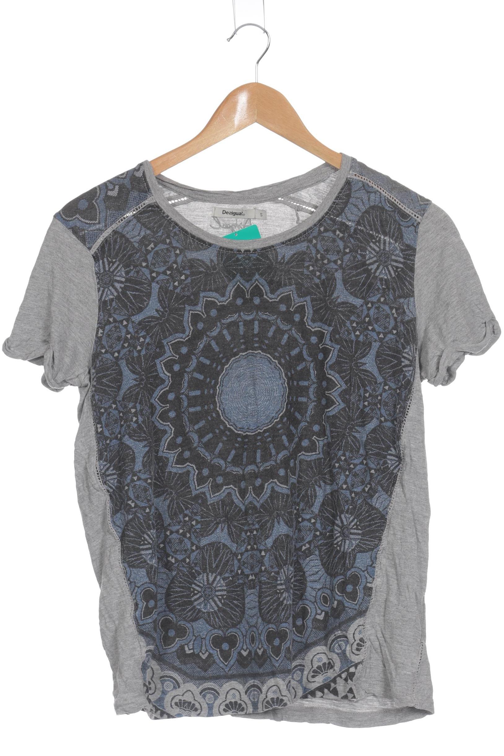 

Desigual Damen T-Shirt, grau, Gr. 36