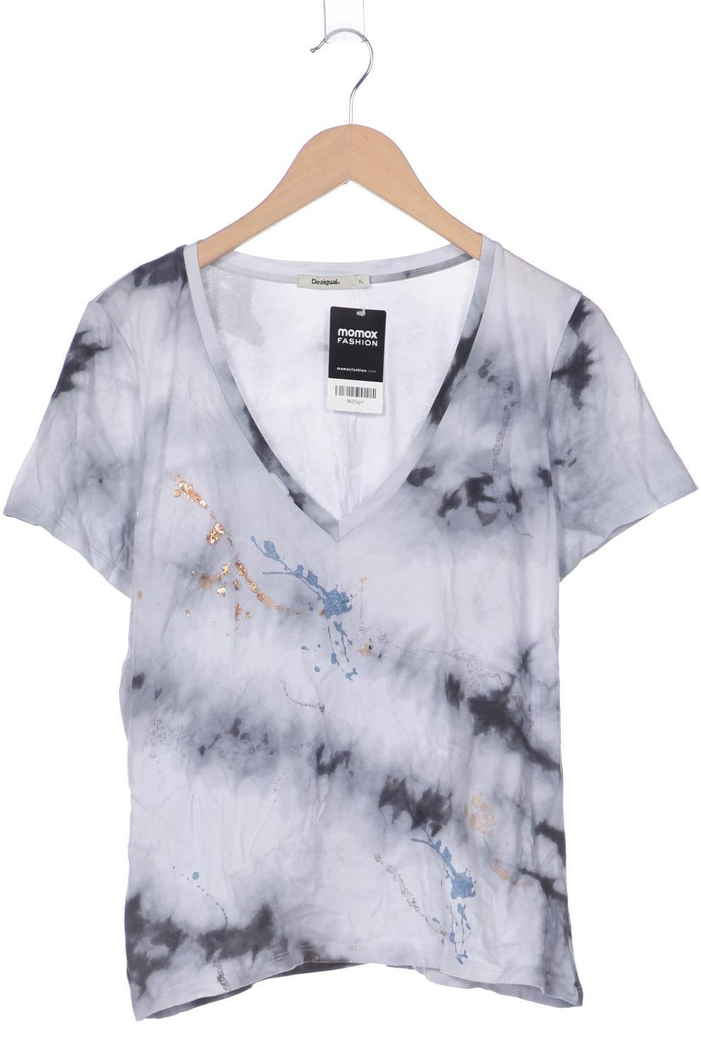 

Desigual Damen T-Shirt, grau, Gr. 44