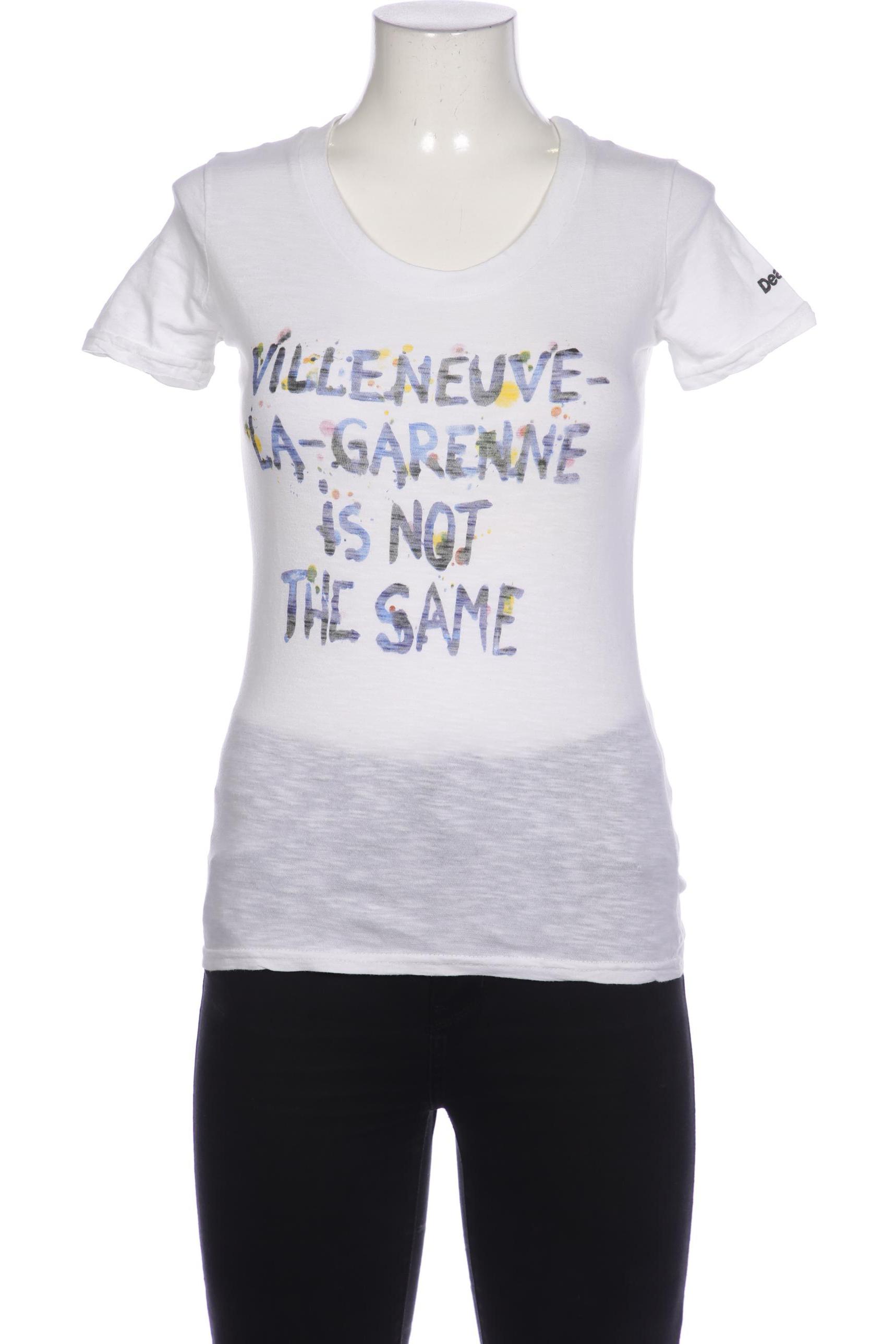 

Desigual Damen T-Shirt, weiß, Gr. 42