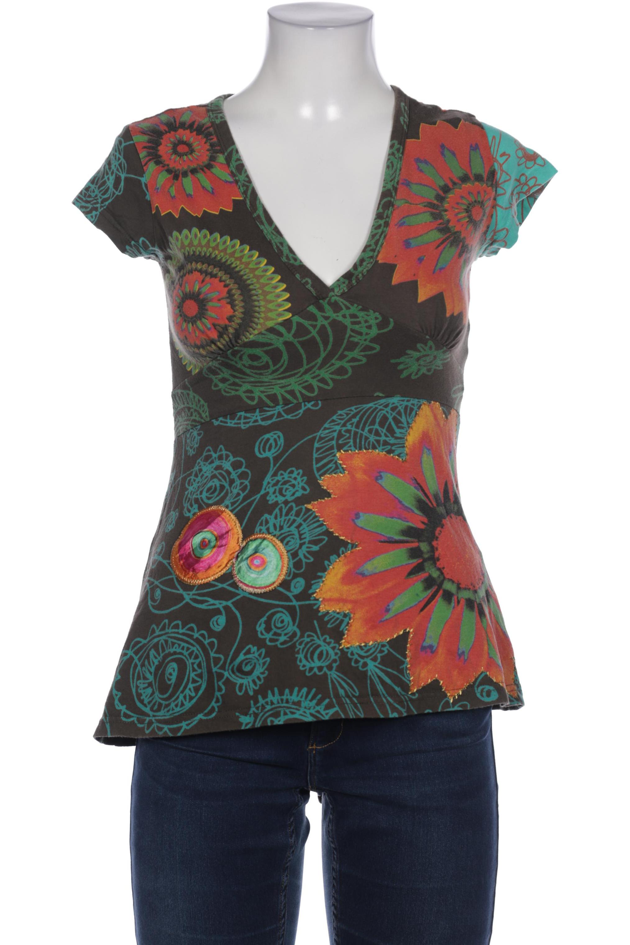 

Desigual Damen T-Shirt, braun, Gr. 38