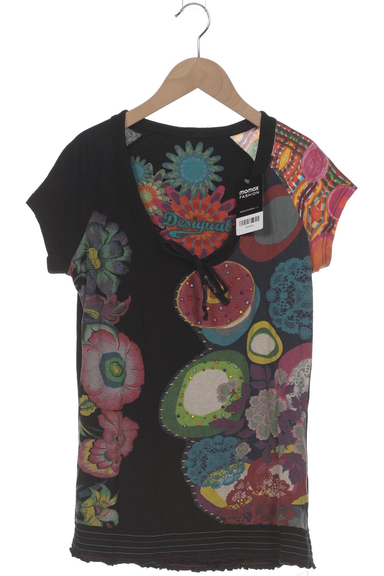 

Desigual Damen T-Shirt, schwarz, Gr. 42