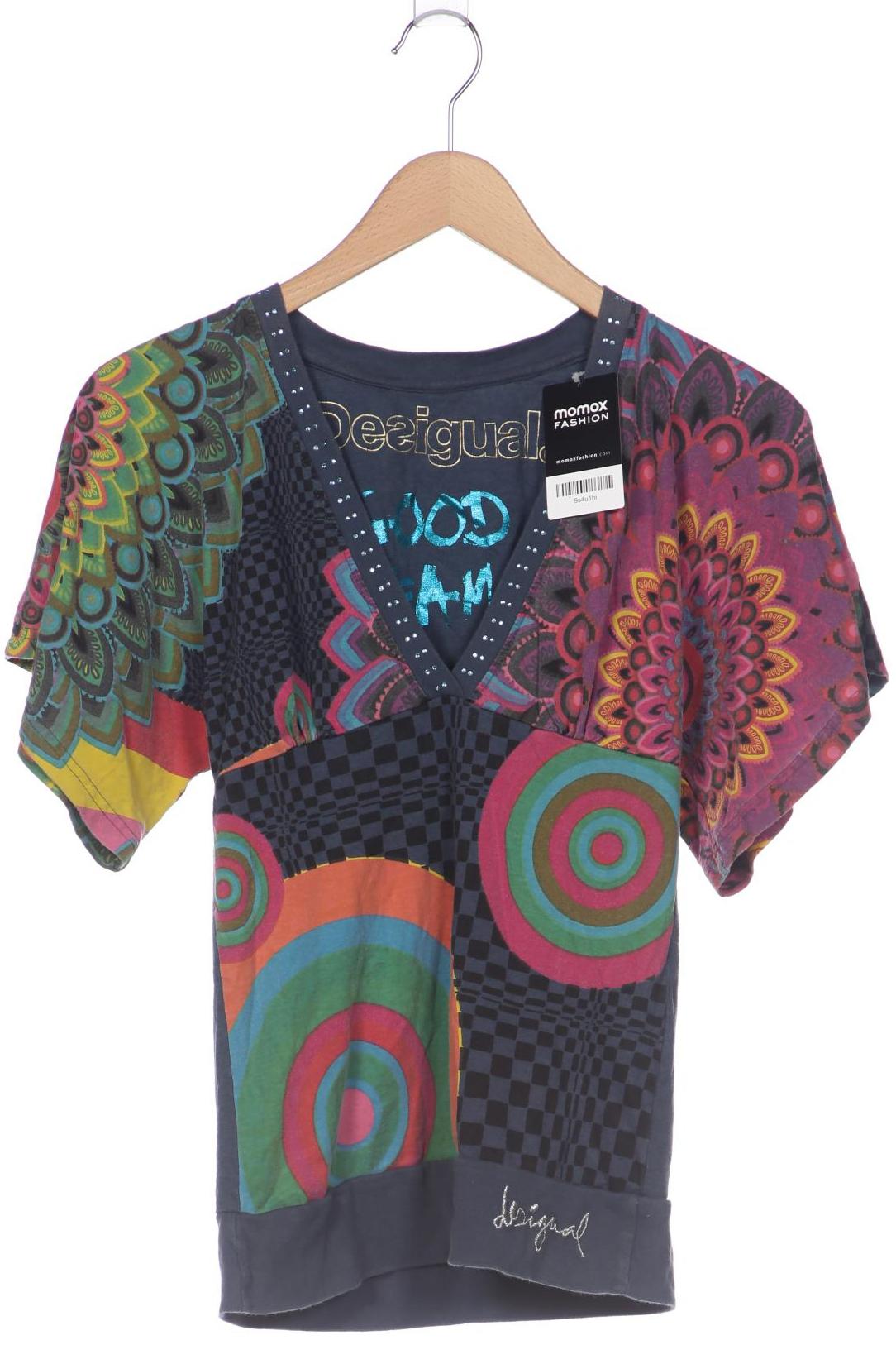

Desigual Damen T-Shirt, mehrfarbig, Gr. 38