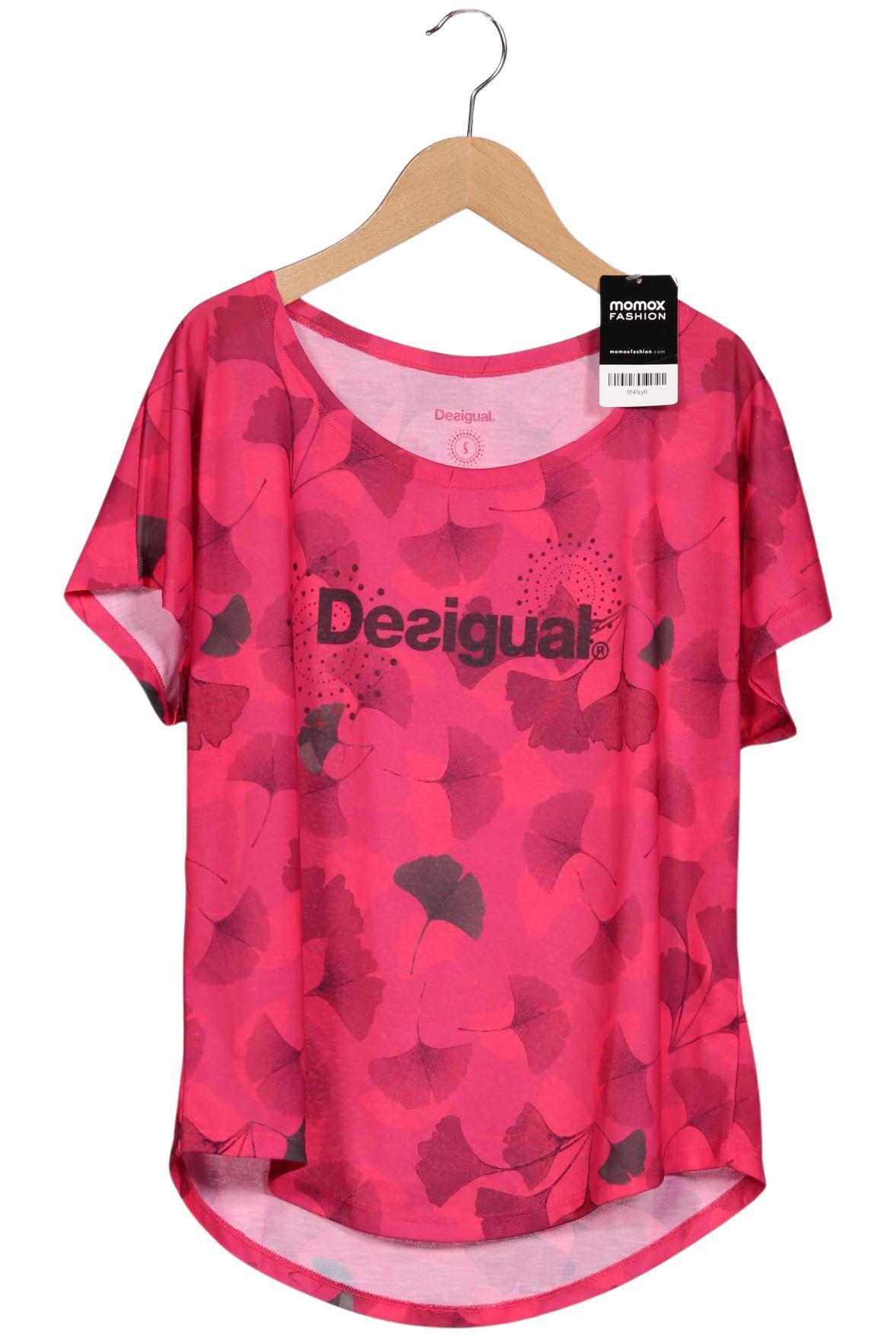 

Desigual Damen T-Shirt, pink, Gr. 36