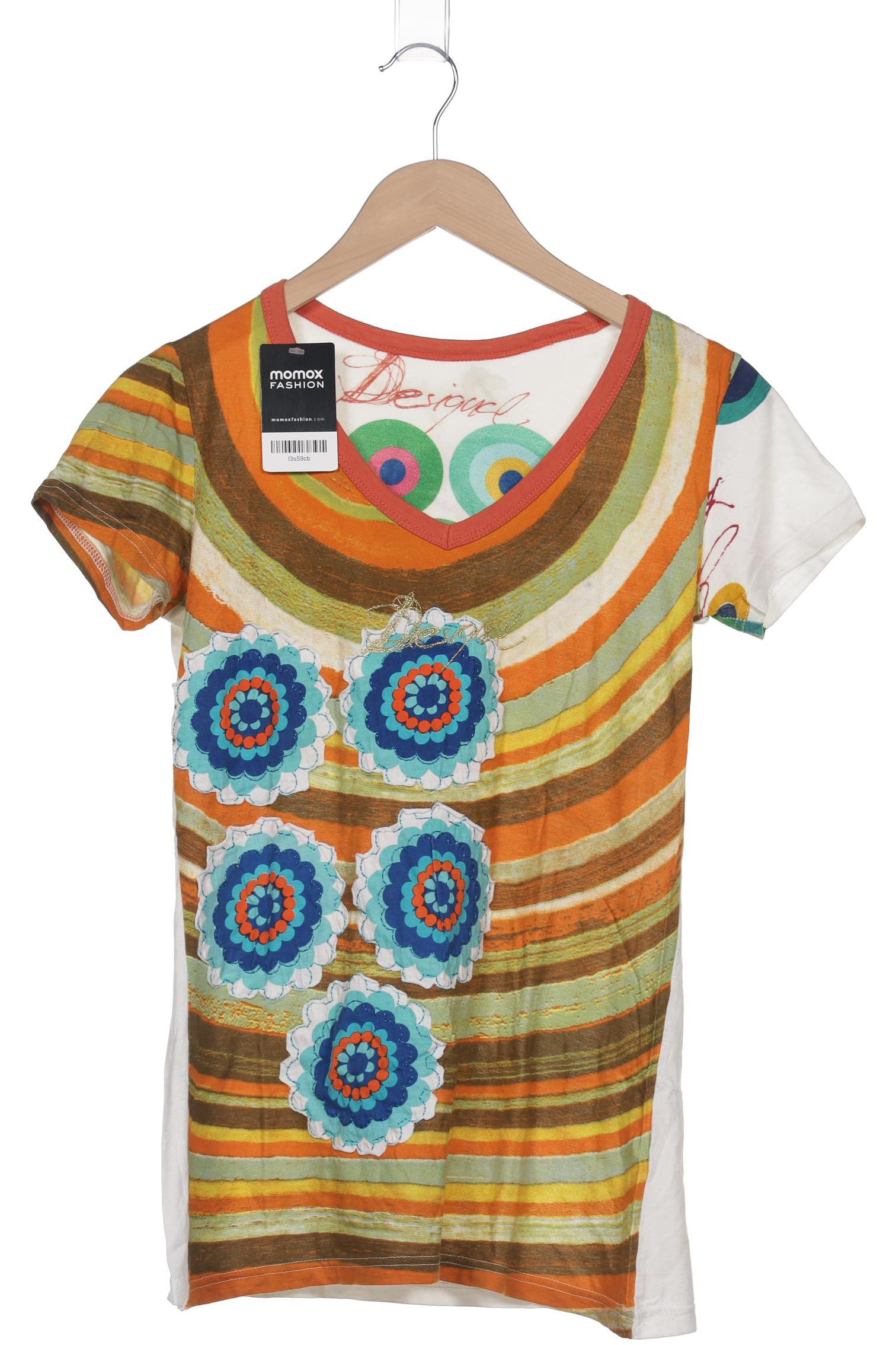 

Desigual Damen T-Shirt, mehrfarbig, Gr. 42