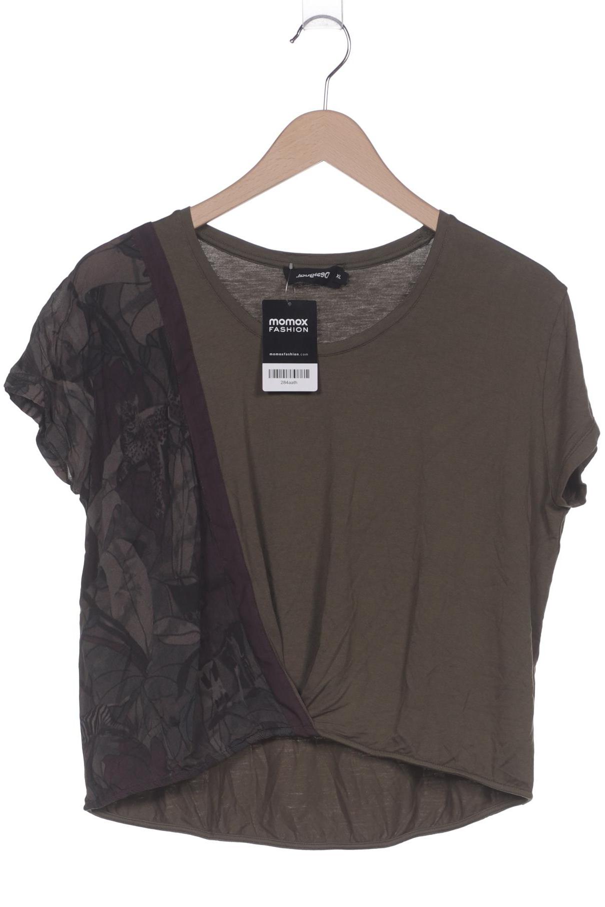 

Desigual Damen T-Shirt, grün, Gr. 44