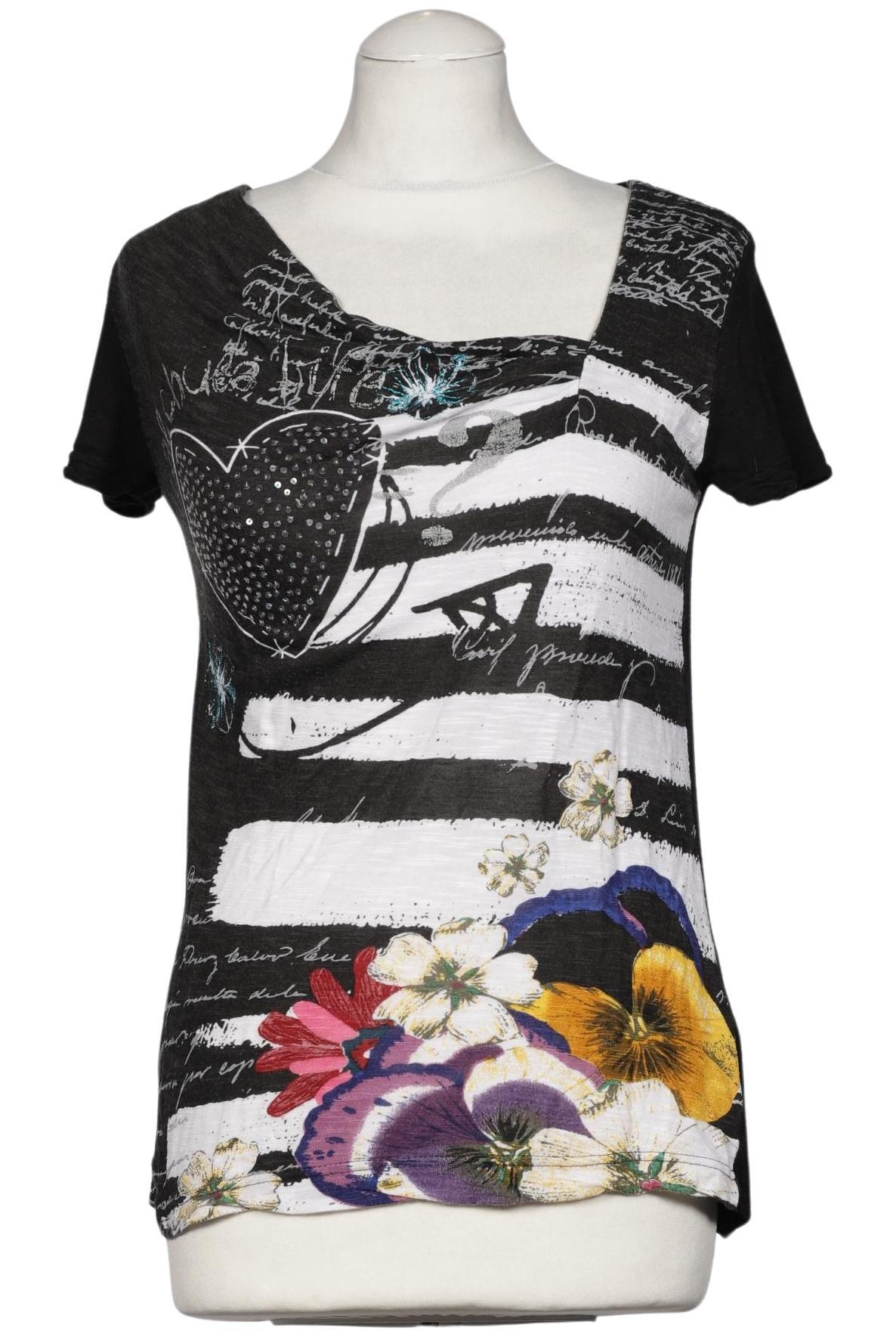 

Desigual Damen T-Shirt, schwarz, Gr. 36