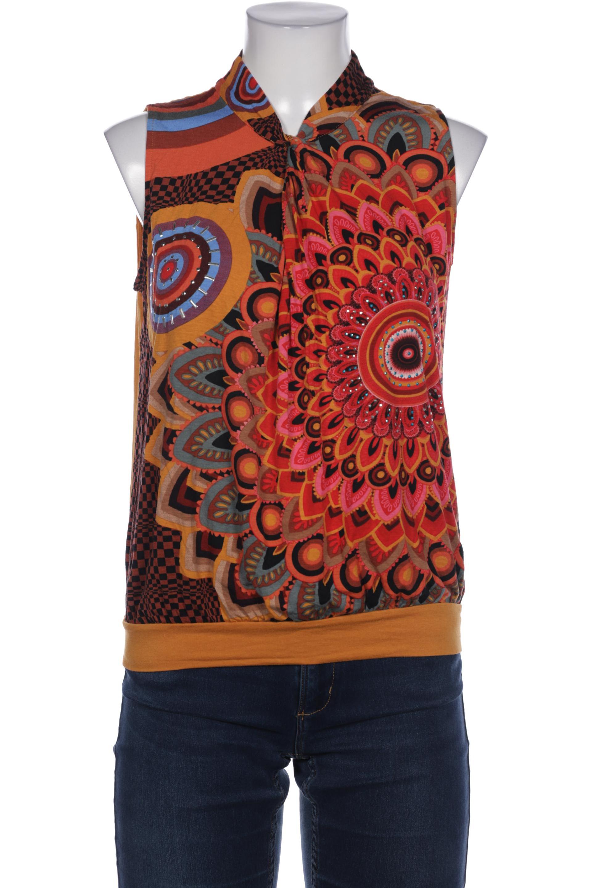 

Desigual Damen T-Shirt, orange, Gr. 38